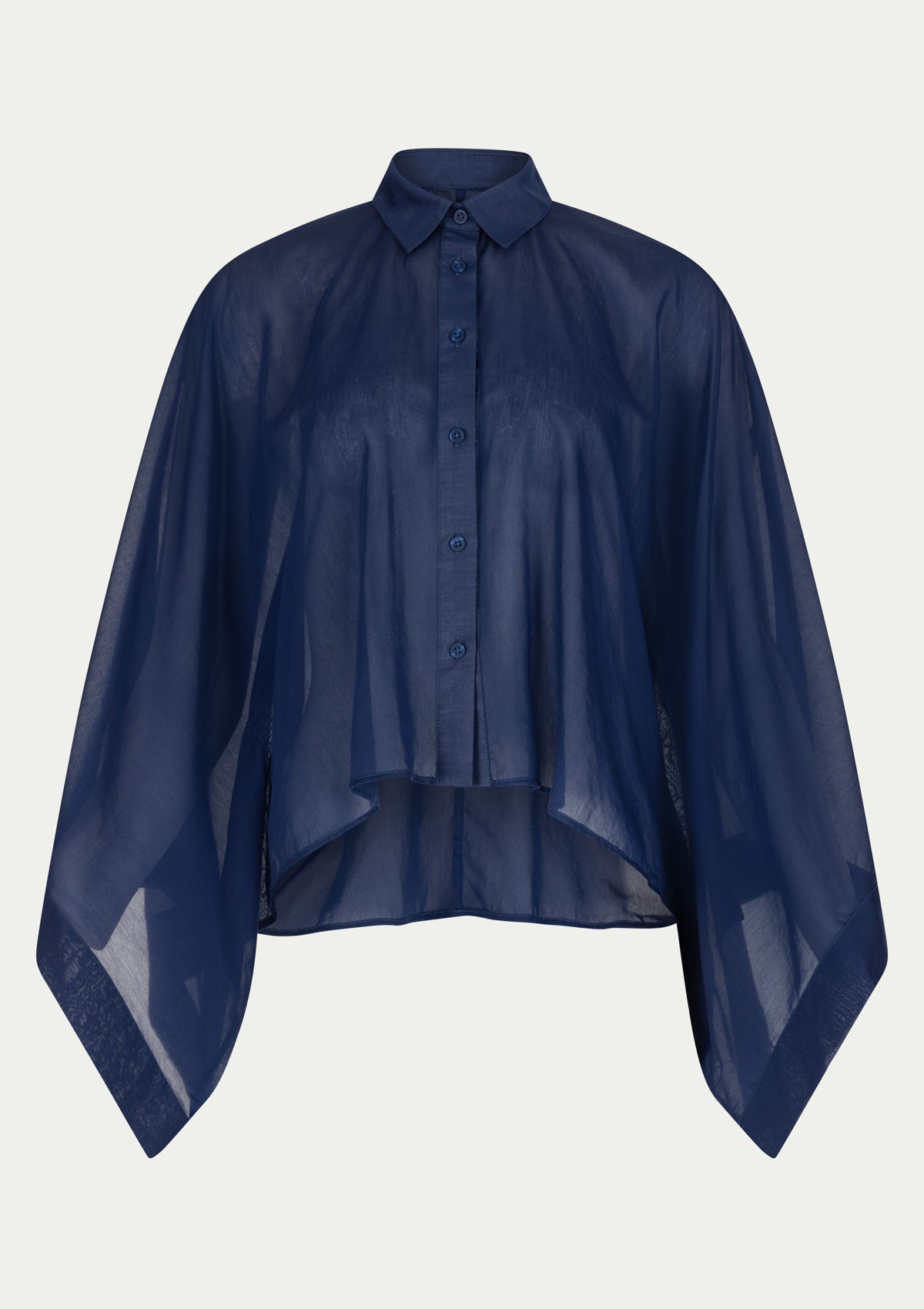Плажно кимоно MARINA NAVY BLUE