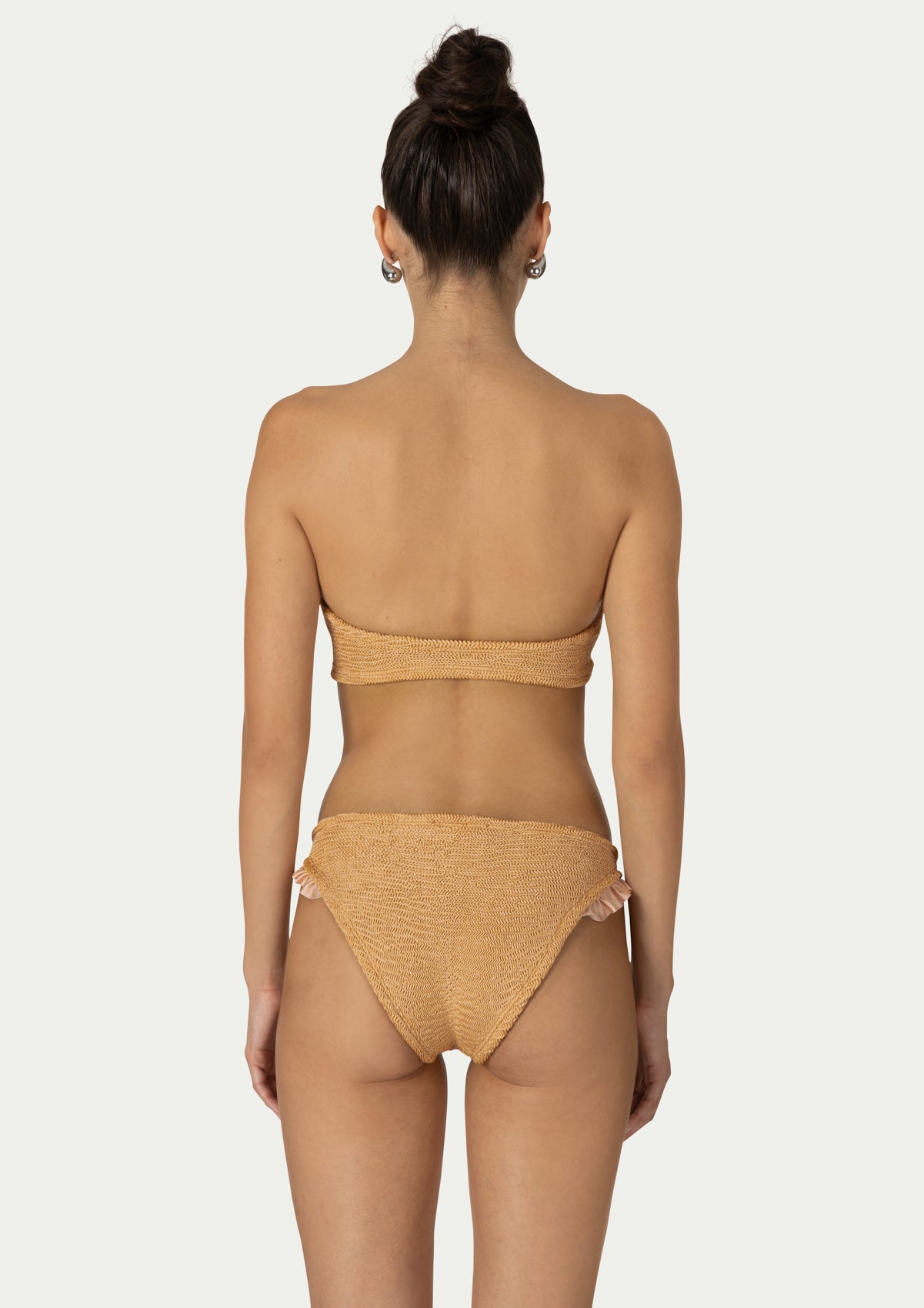 Половинки бански KYLIE PEACH LUREX