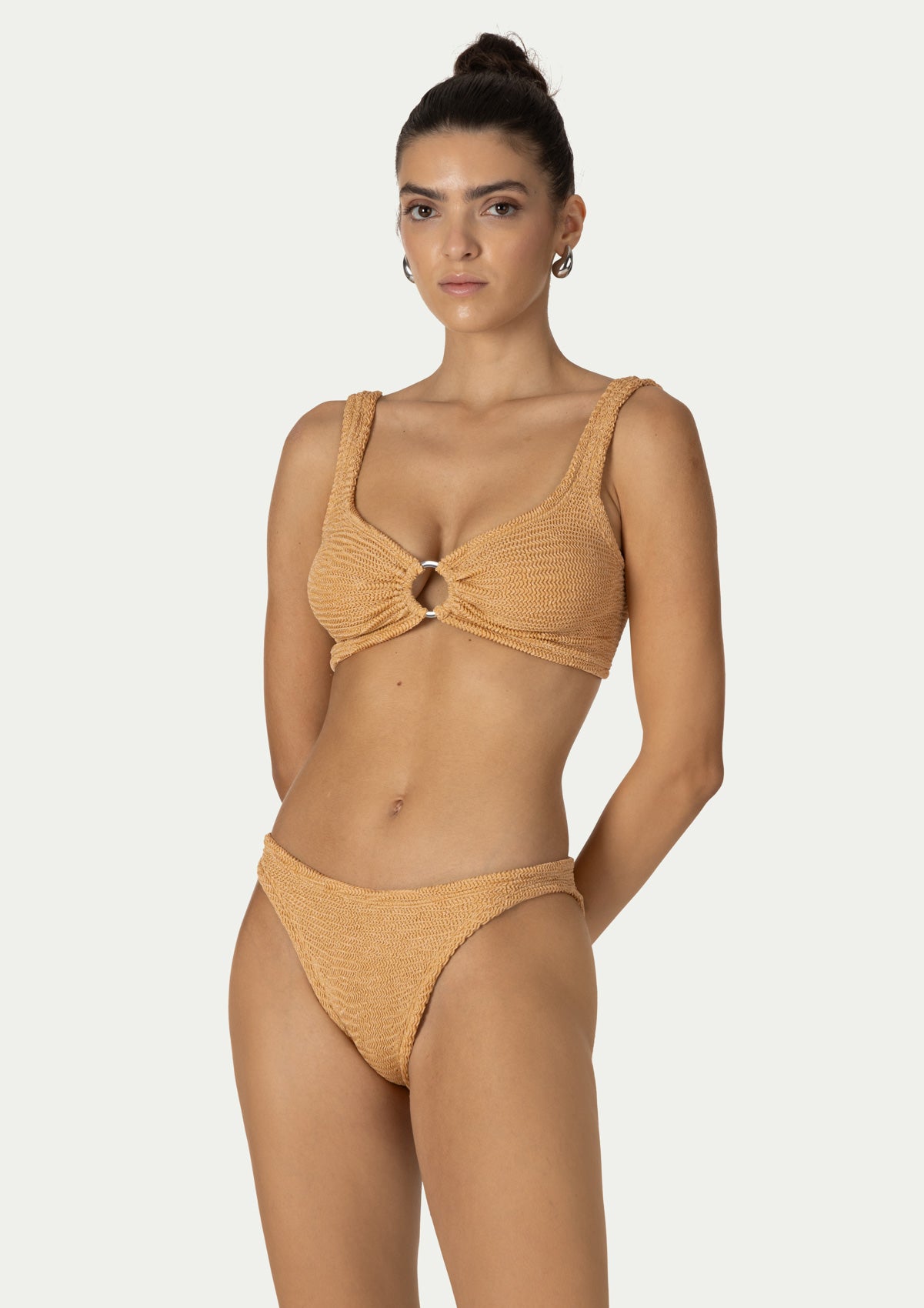 Половинки бански IRINA PEACH LUREX