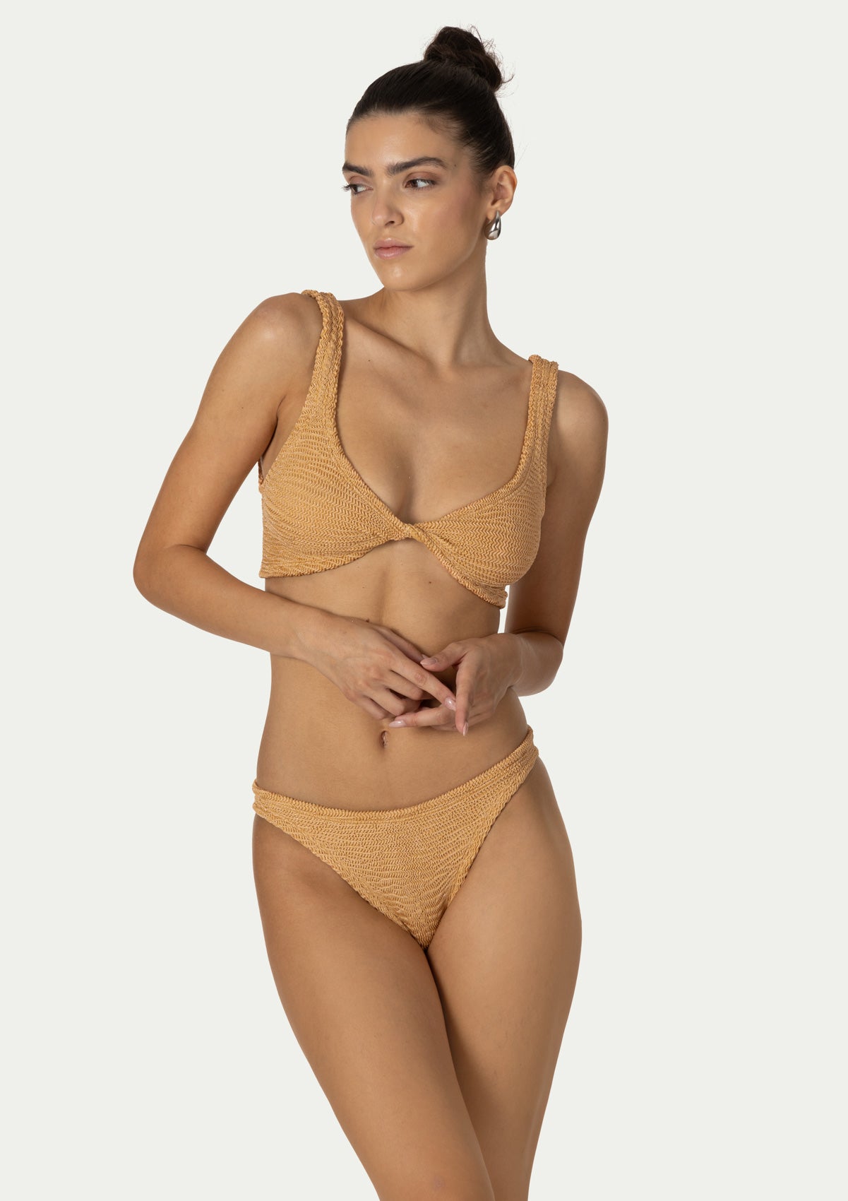 Половинки бански DONIKA PEACH LUREX