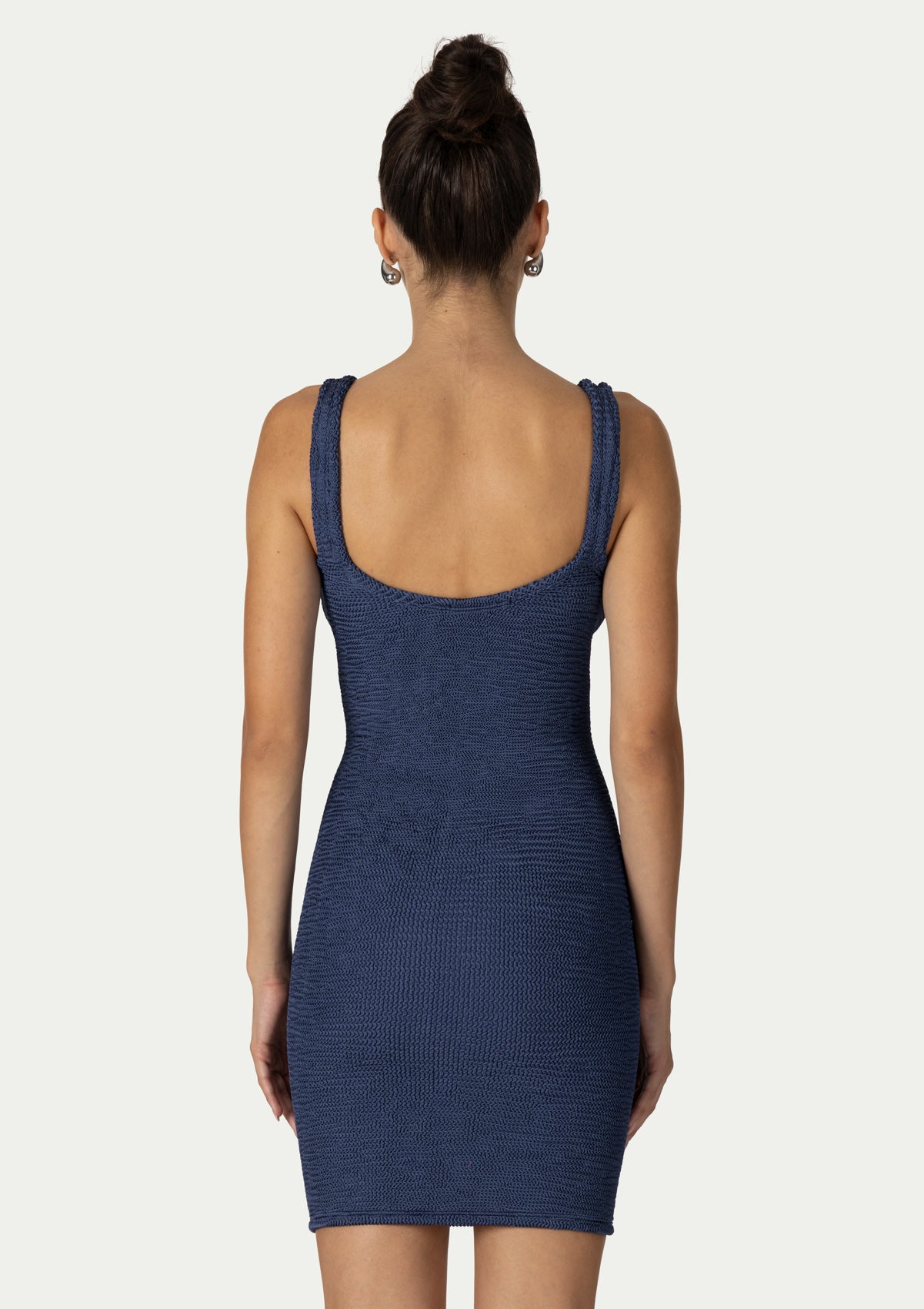 Къса рокля IRINA NAVY BLUE