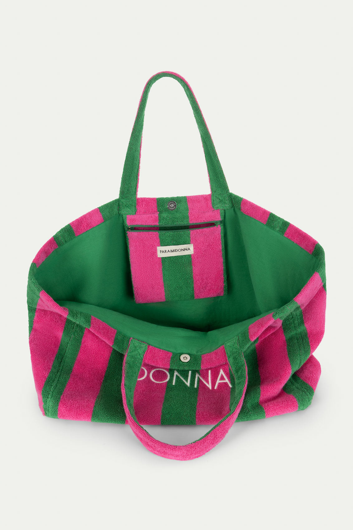 Голяма чанта на райета Emerald/Fuchsia