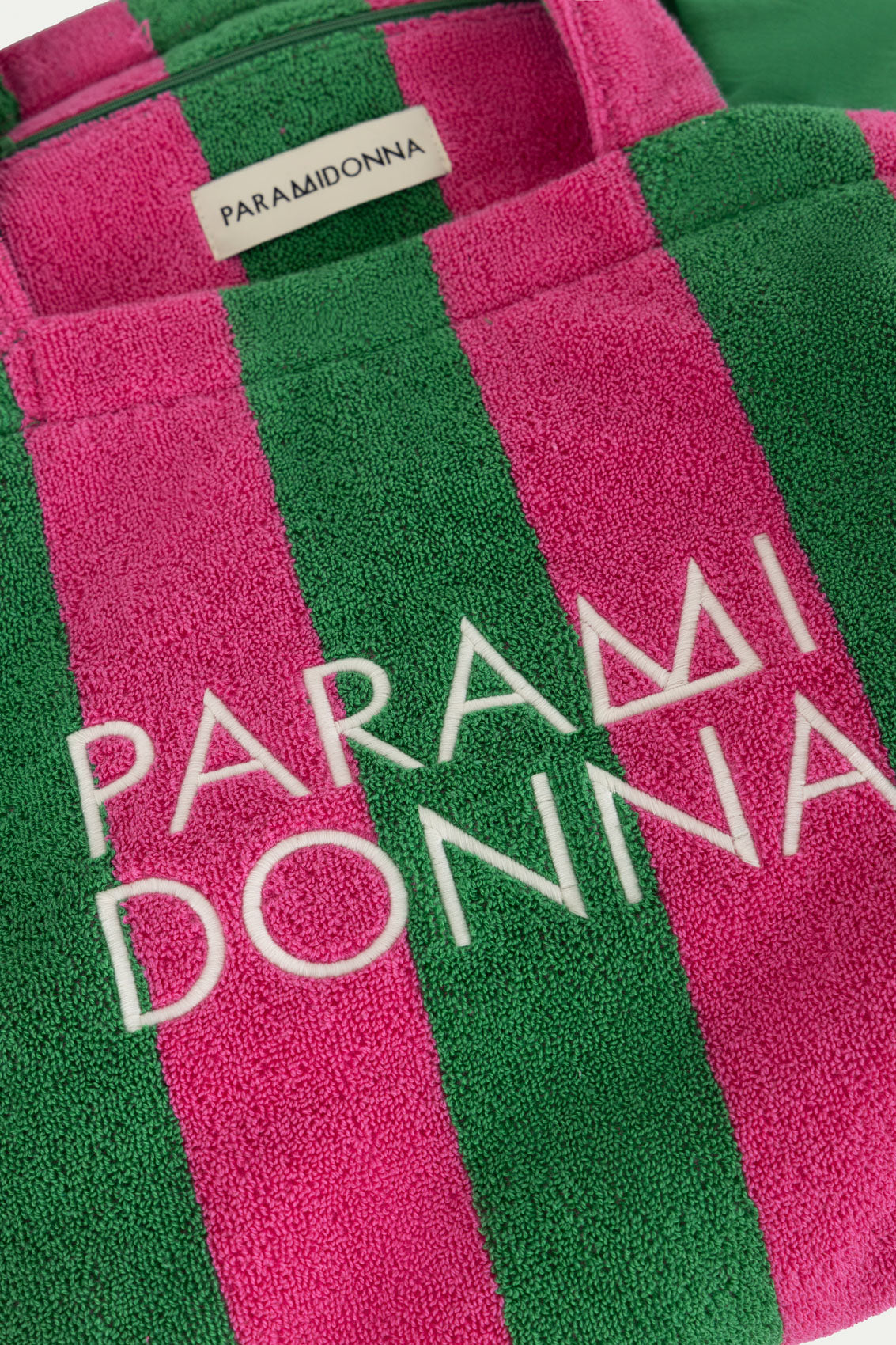 Голяма чанта на райета Emerald/Fuchsia