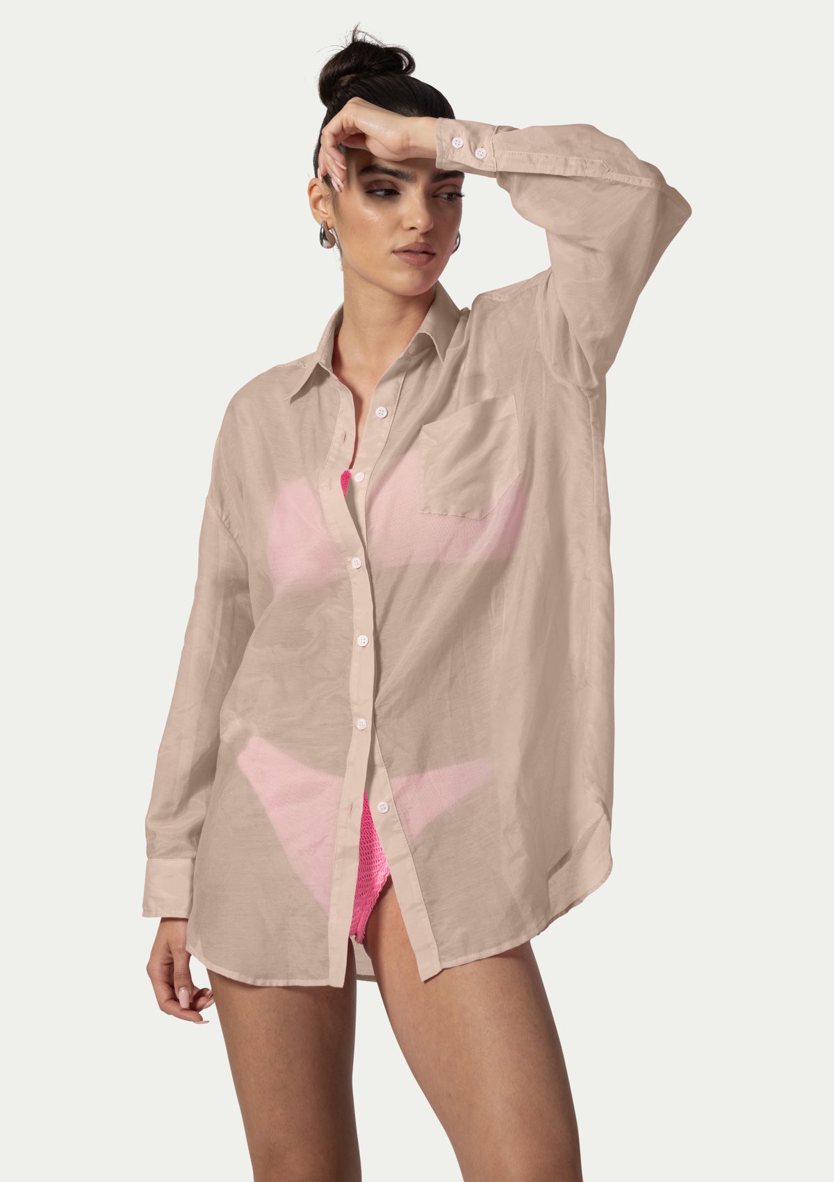 Плажна риза JADE BEIGE