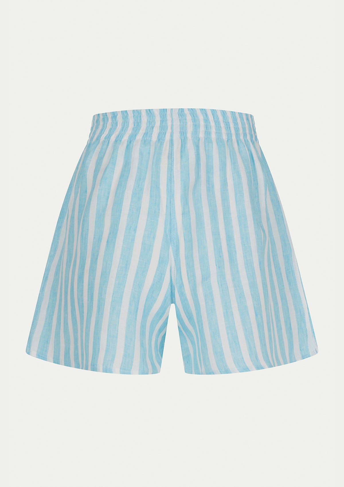 КЪСИ ПЛАЖНИ ПАНТАЛОНКИ CORA STRIPED AQUA BLUE