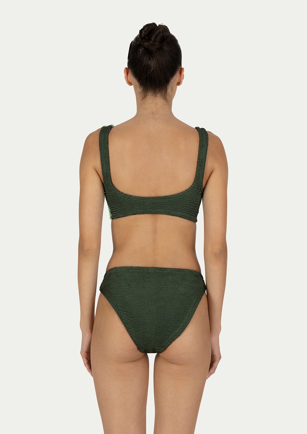 ПОЛОВИНКИ БАНСКИ KARI FOREST GREEN/MINT GREEN