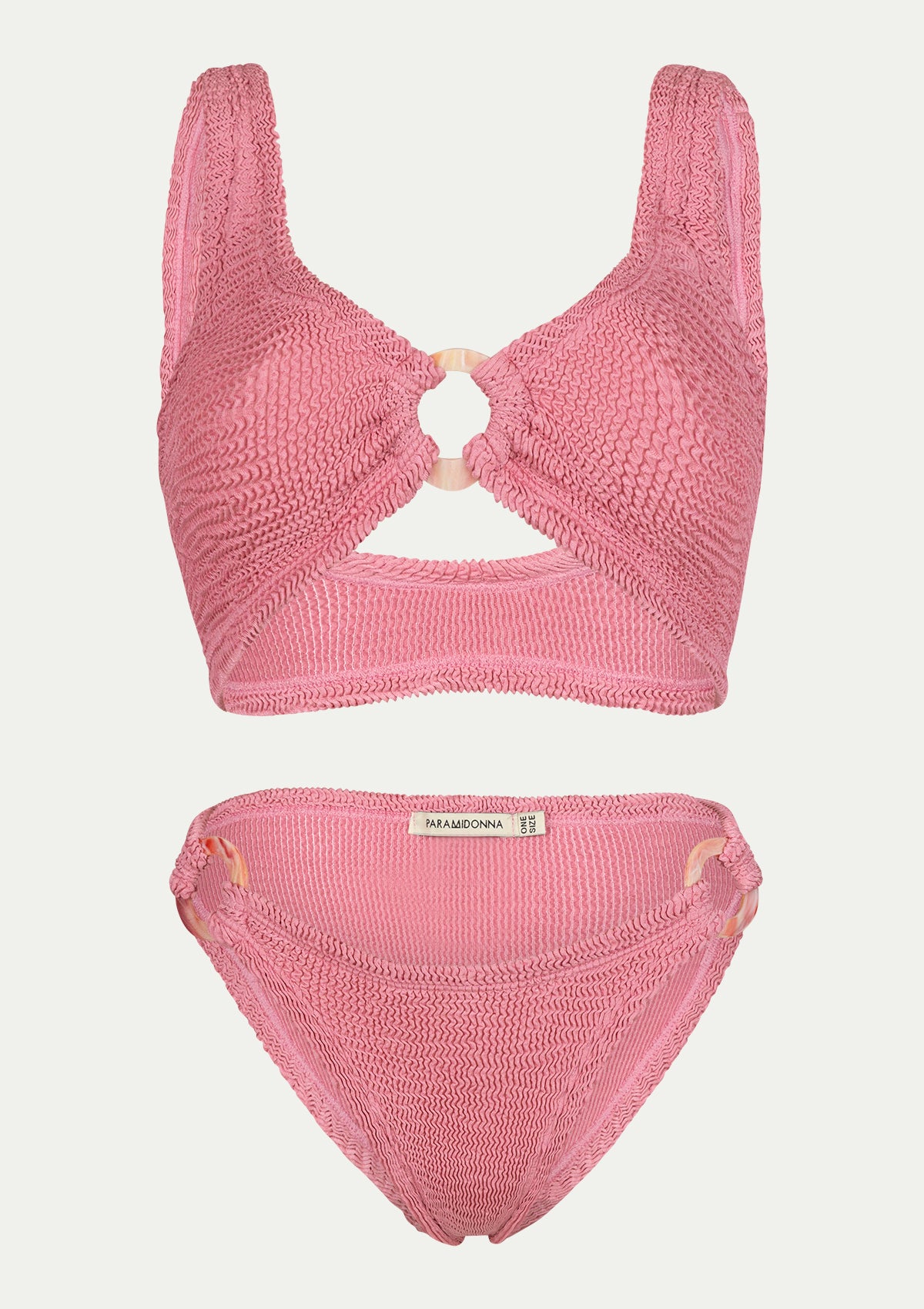 ПОЛОВИНКИ БАНСКИ DOLLY Pink wild rose crinkle