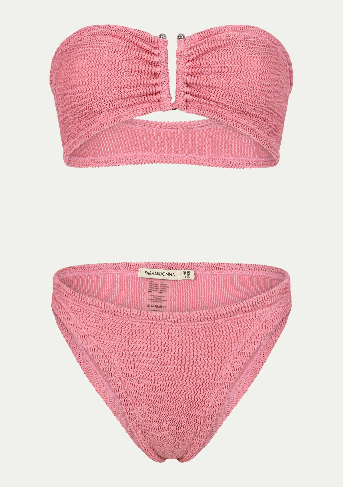 ПОЛОВИНКИ БАНСКИ FRIDA Pink wild rose crinkle