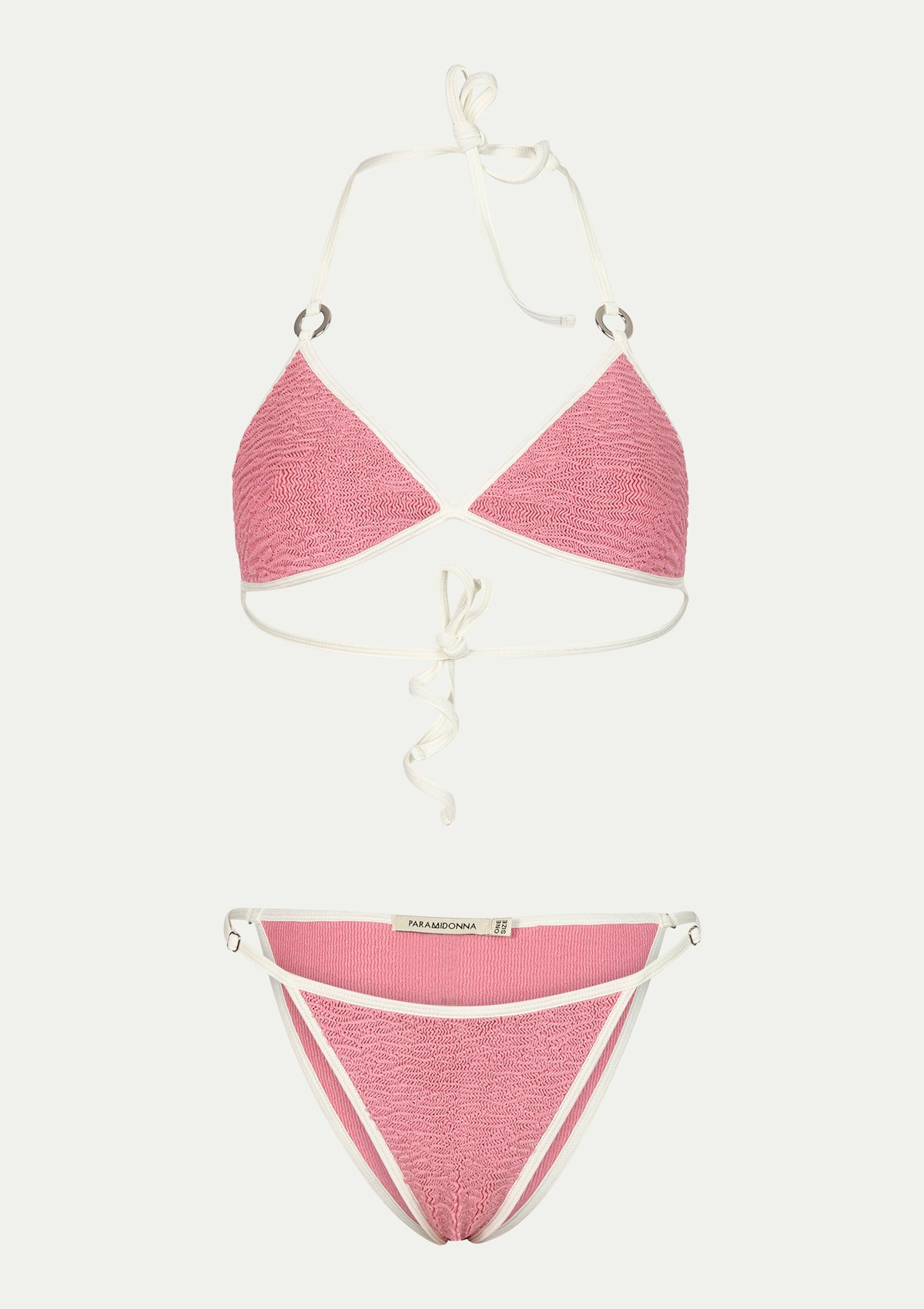ПОЛОВИНКИ БАНСКИ KLARA Pink wild rose crinkle