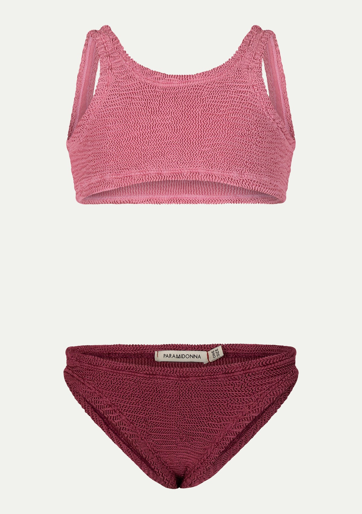 ПОЛОВИНКИ ДЕТСКИ БАНСКИ KATY Pink wild rose crinkle