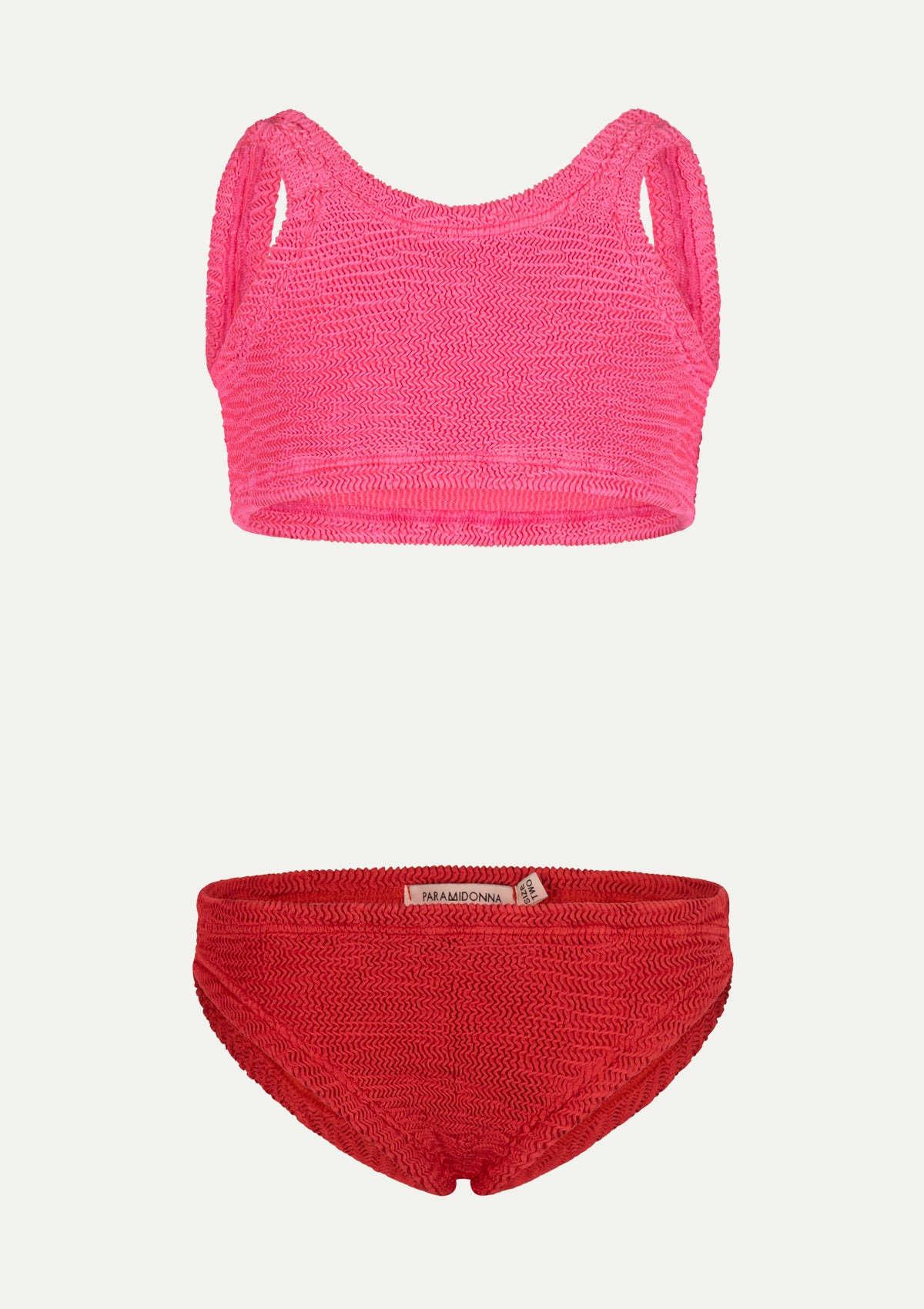 ПОЛОВИНКИ ДЕТСКИ БАНСКИ KATY Candy pink/chilli pepper crinkle