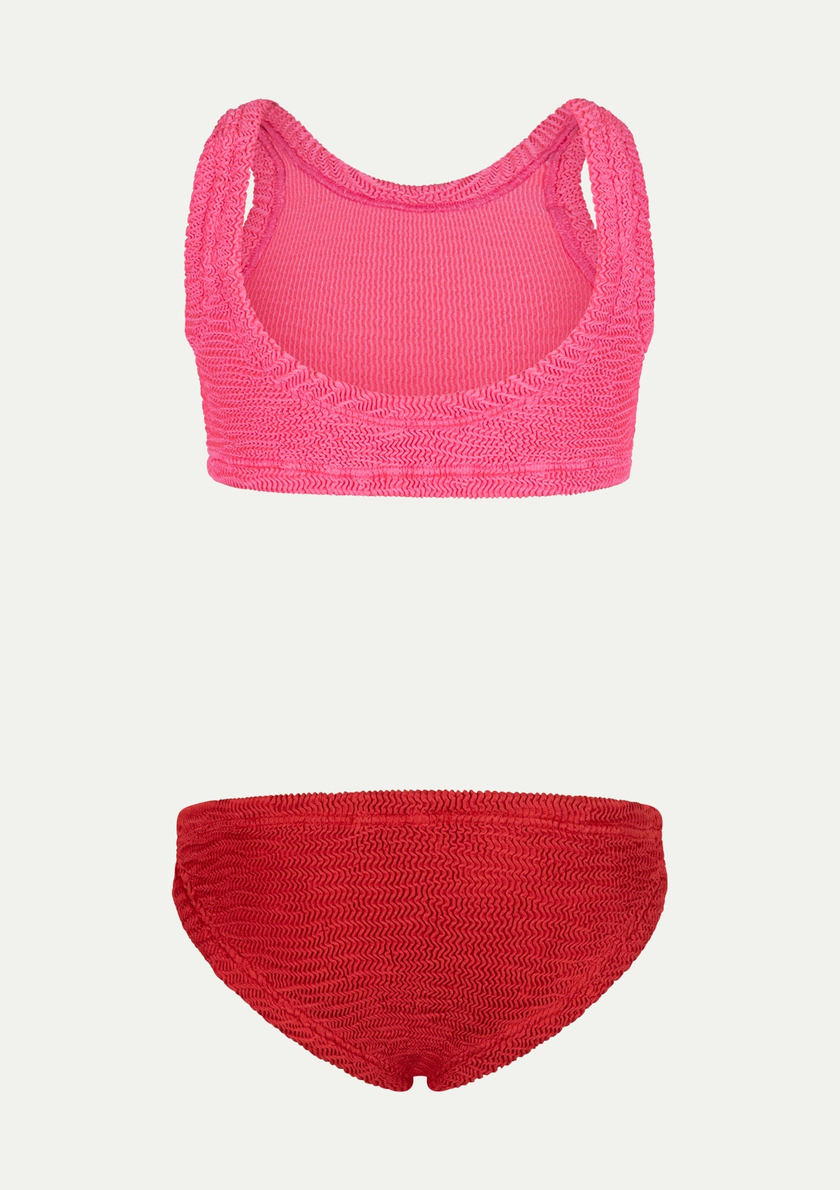 ПОЛОВИНКИ ДЕТСКИ БАНСКИ KATY Candy pink/chilli pepper crinkle