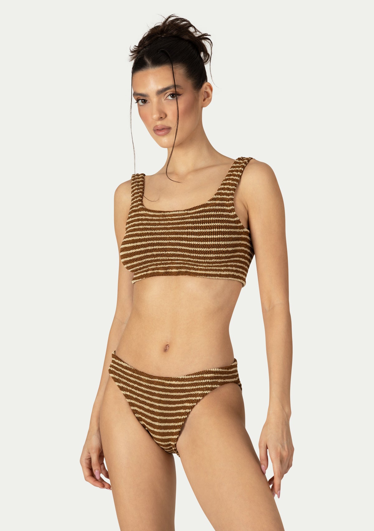 ПОЛОВИНКИ БАНСКИ EMILY MOCA/SUGAR STRIPE