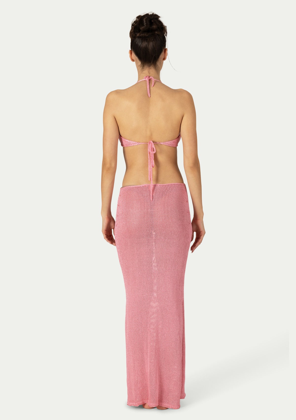 ПЛЕТЕНА РОКЛЯ NOAH PINK