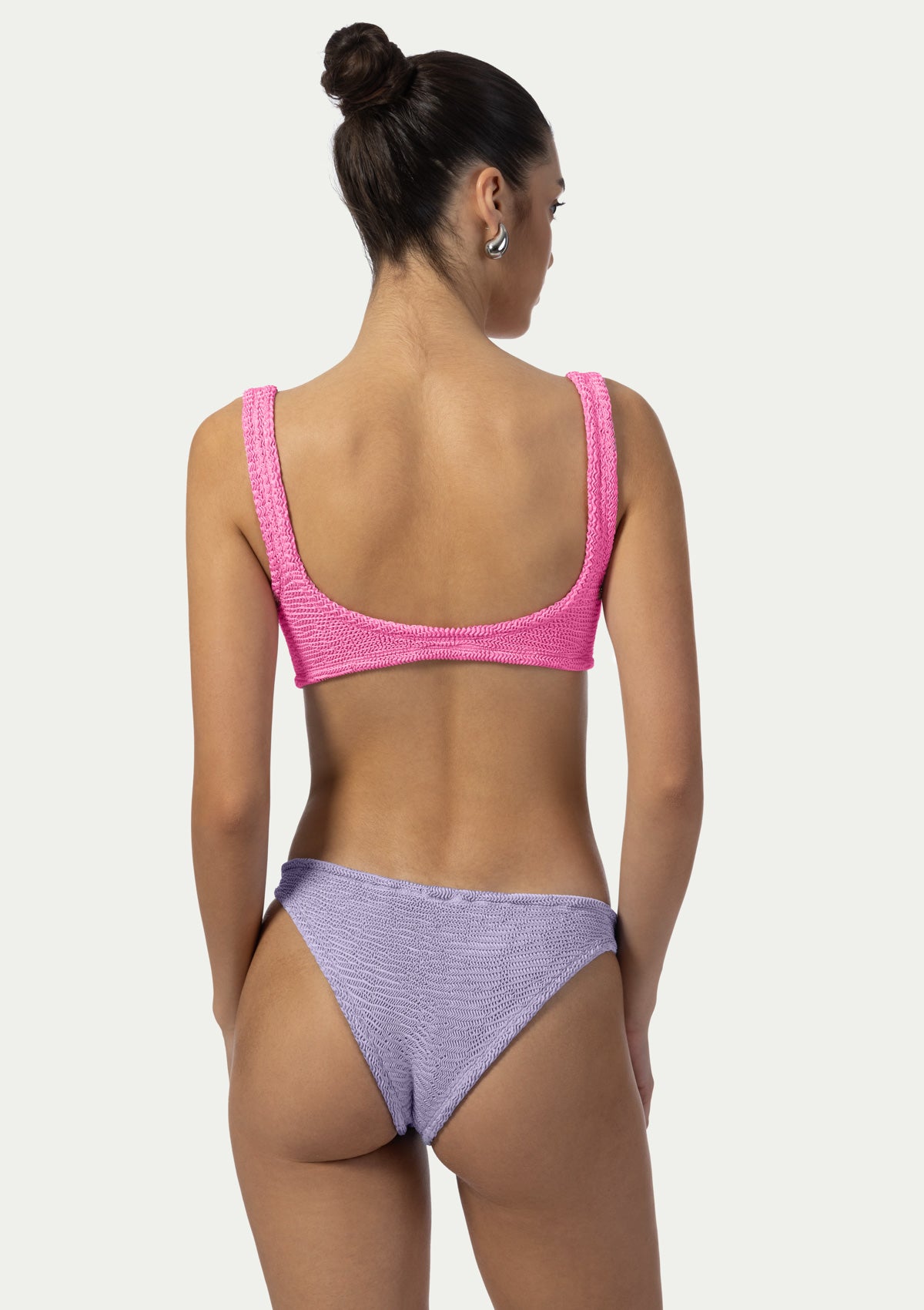 Половинки бански EMILY CREAMY VIOLET