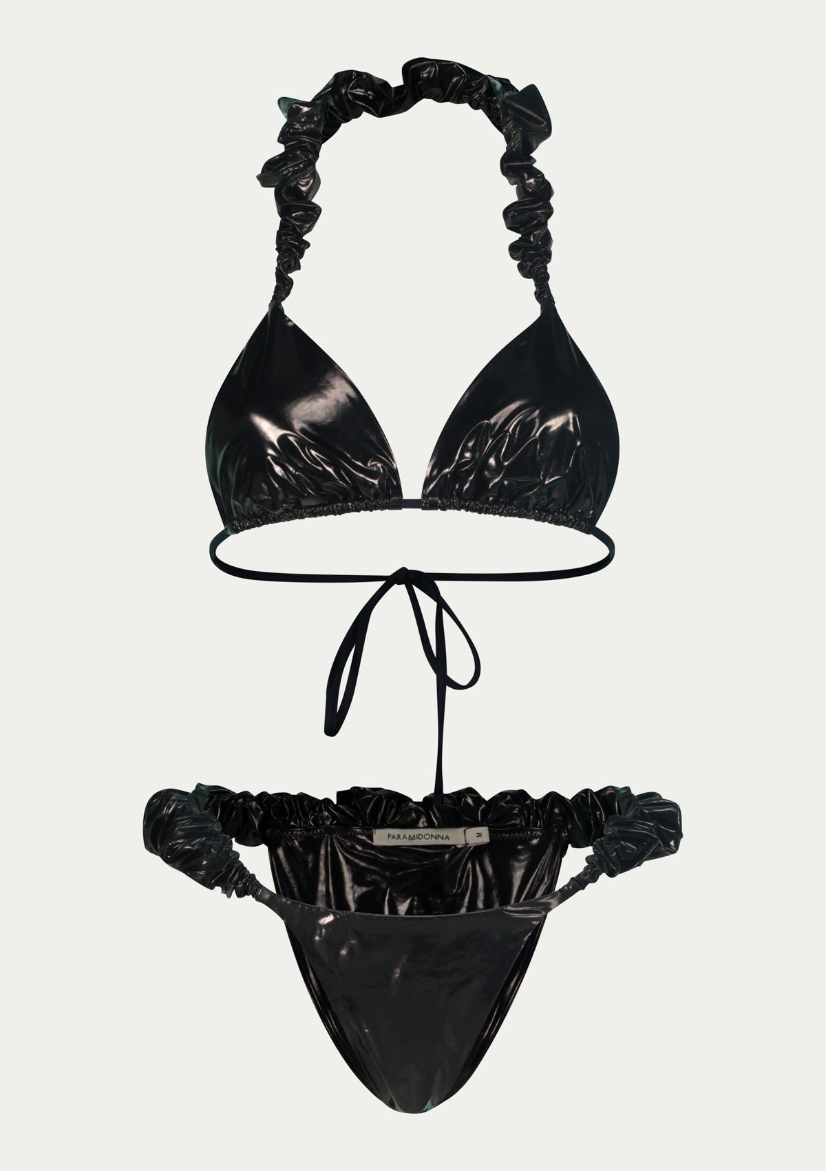 Половинки бански MIMI BLACK METALLIC на PARAMIDONNA