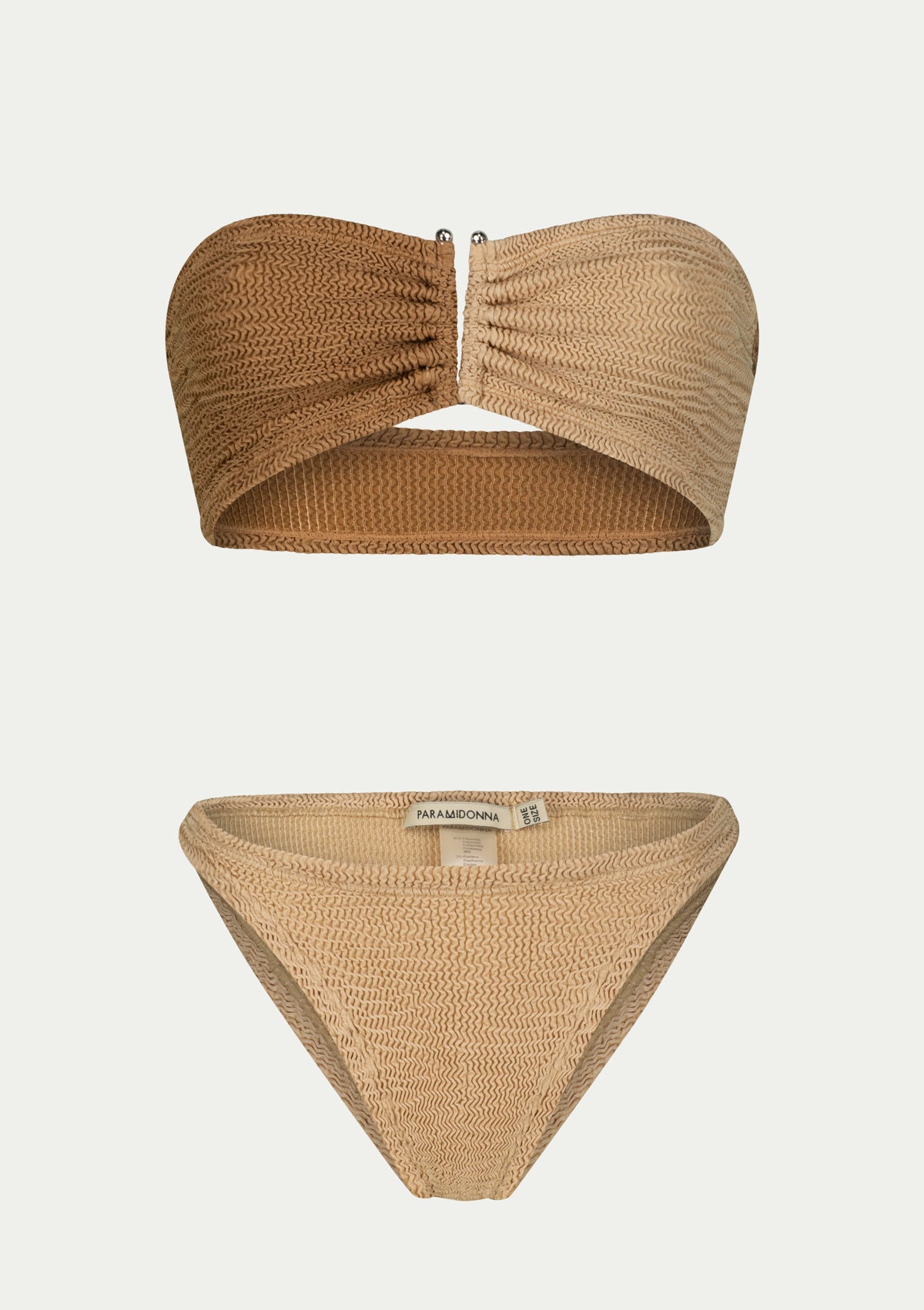 Половинки бански FRIDA CAMEL/SUGAR на PARAMIDONNA