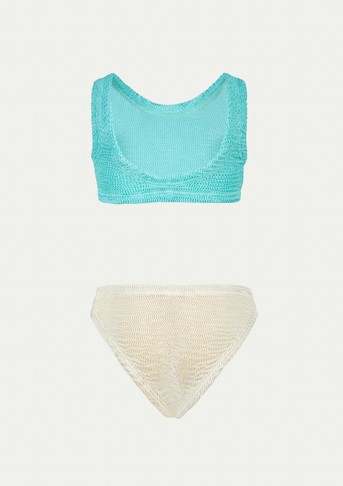 Половинки детски бански KATY AQUAMARINE/IVORY