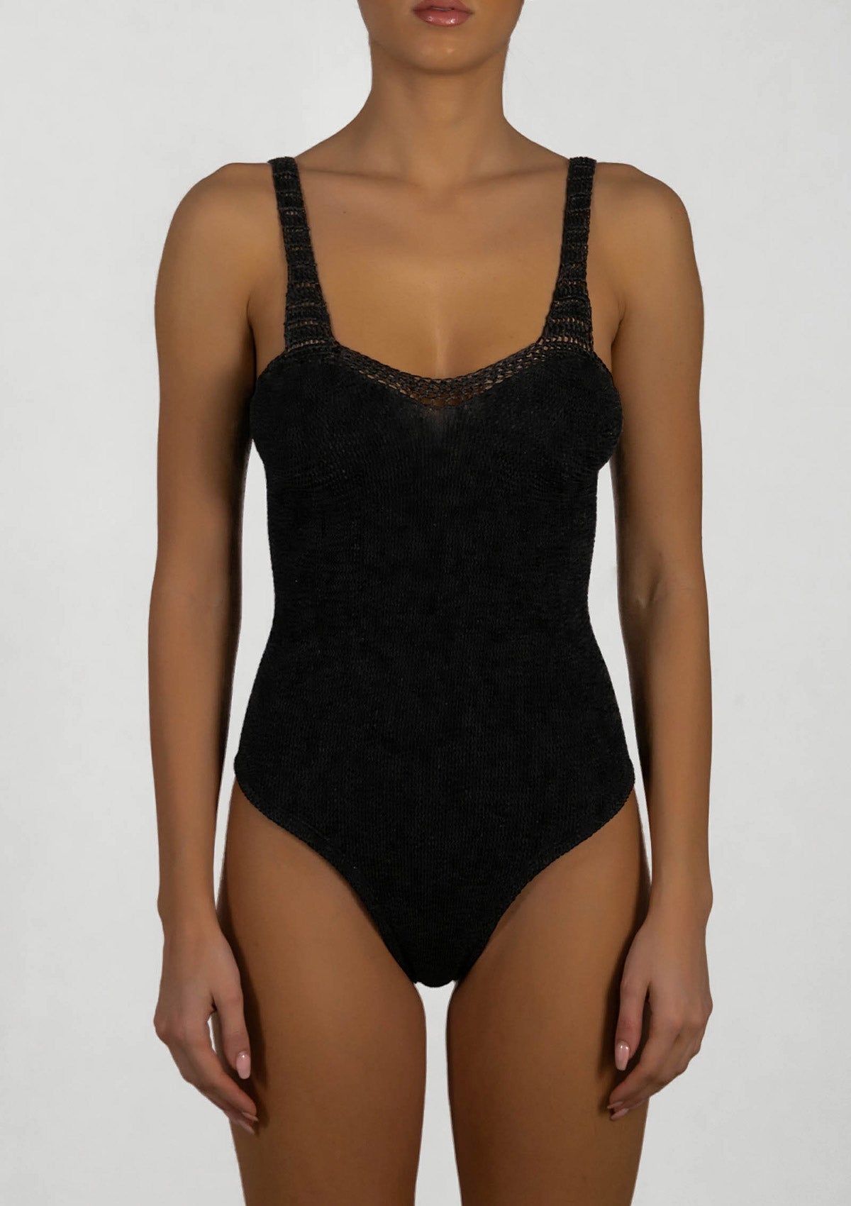 Цял бански Sasa Black