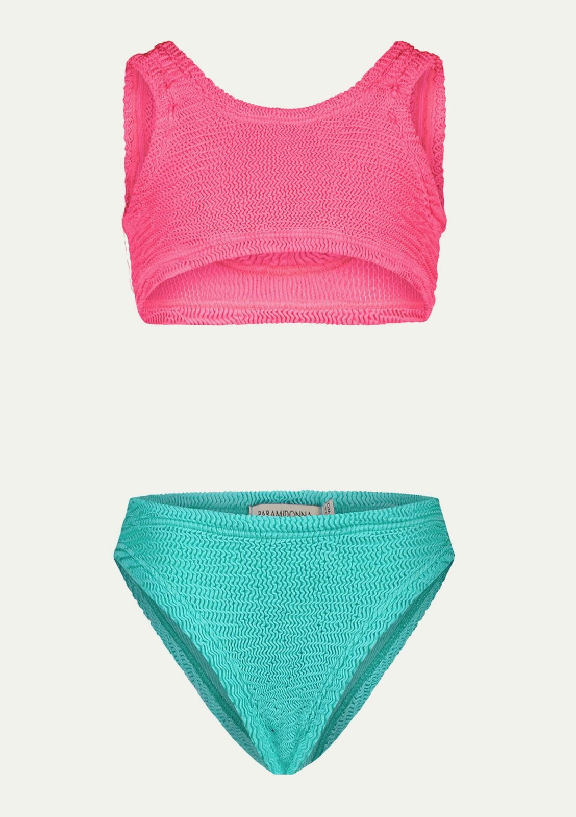 ПОЛОВИНКИ ДЕТСКИ БАНСКИ KATY SEA GREEN/CANDY PINK