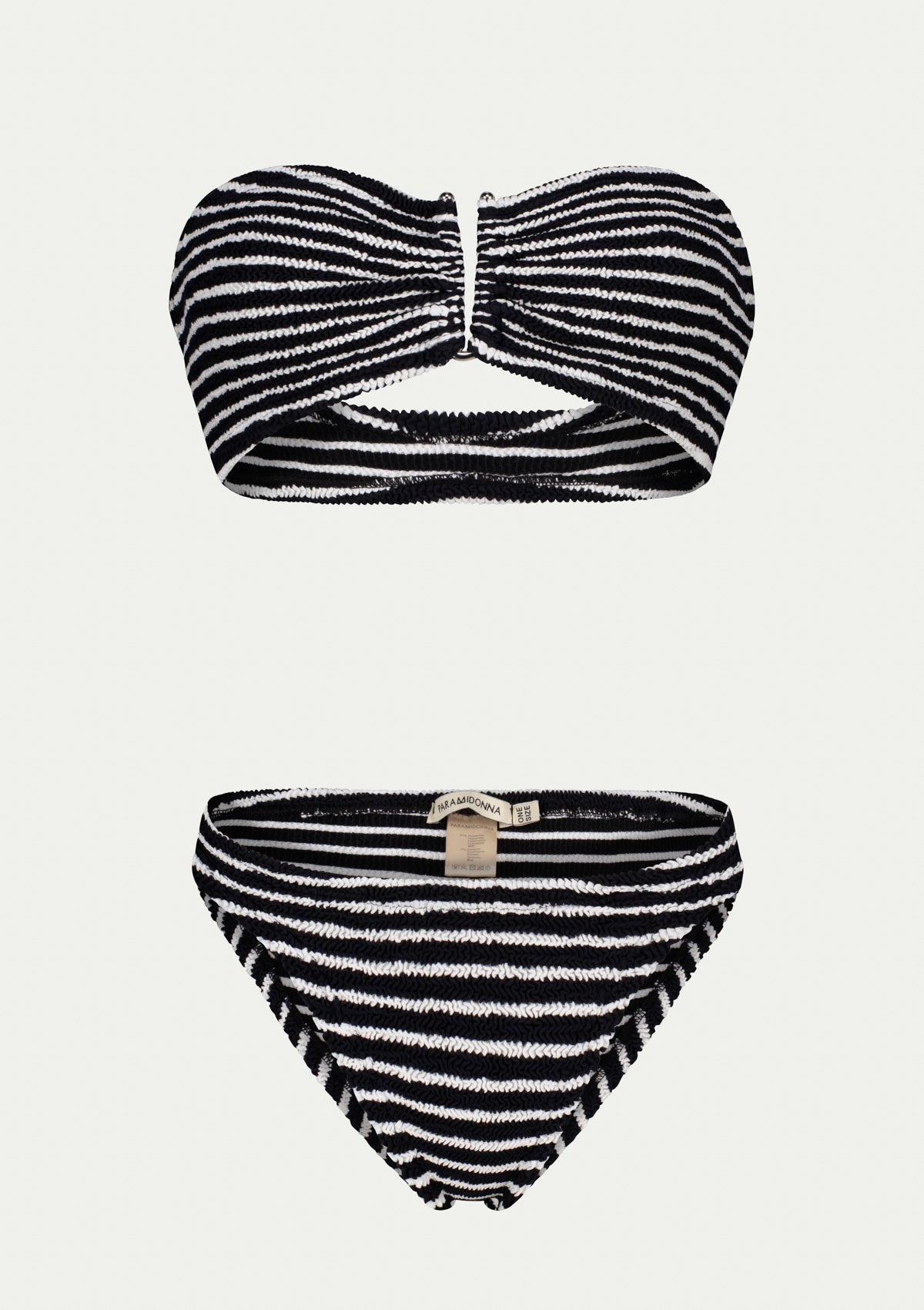ПОЛОВИНКИ БАНСКИ FRIDA BLACK/WHITE STRIPE