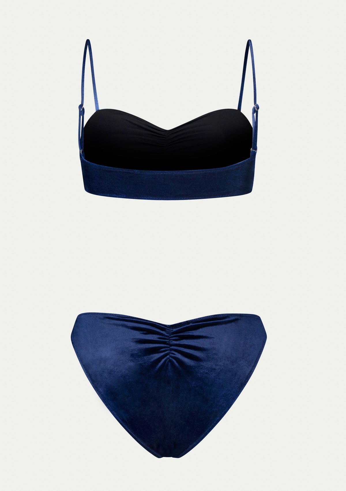 Половинки бански CHIARA VELVET NAVY BLUE