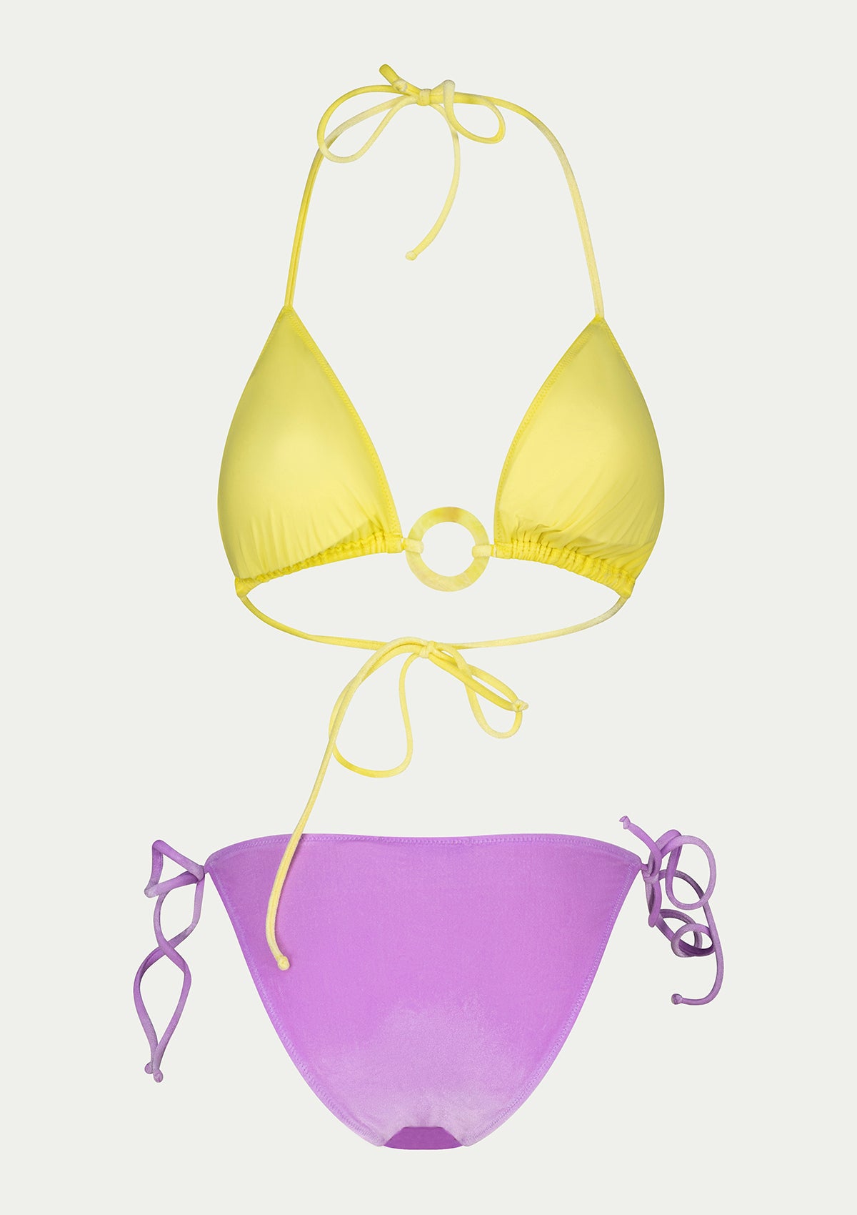 ПОЛОВИНКИ БАНСКИ KELLY VELVET VIOLET/LEMON