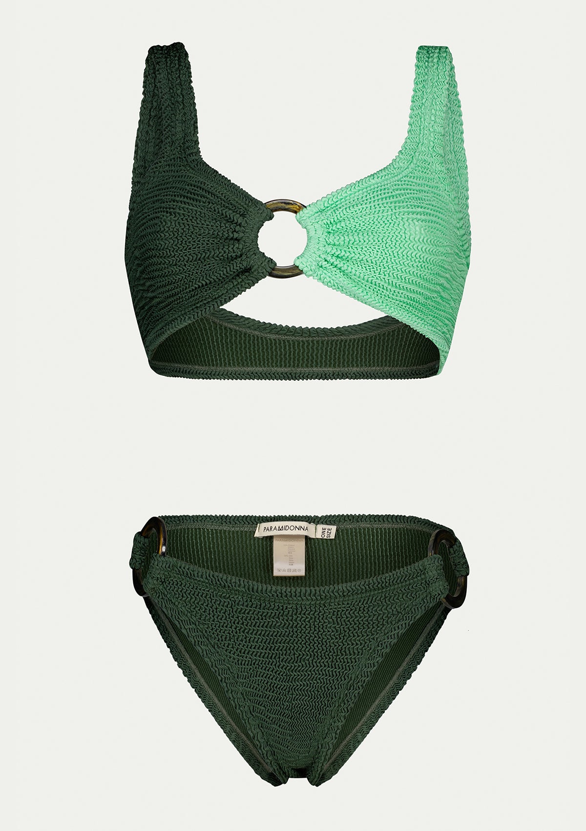 ПОЛОВИНКИ БАНСКИ KARI FOREST GREEN/MINT GREEN