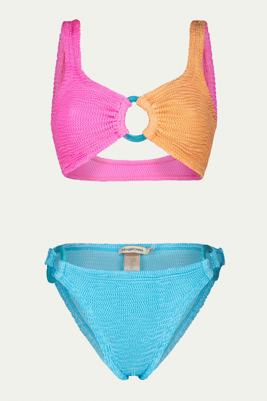 ПОЛОВИНКИ БАНСКИ KARI FLAMINGO/PEACH/AQUA BLUE