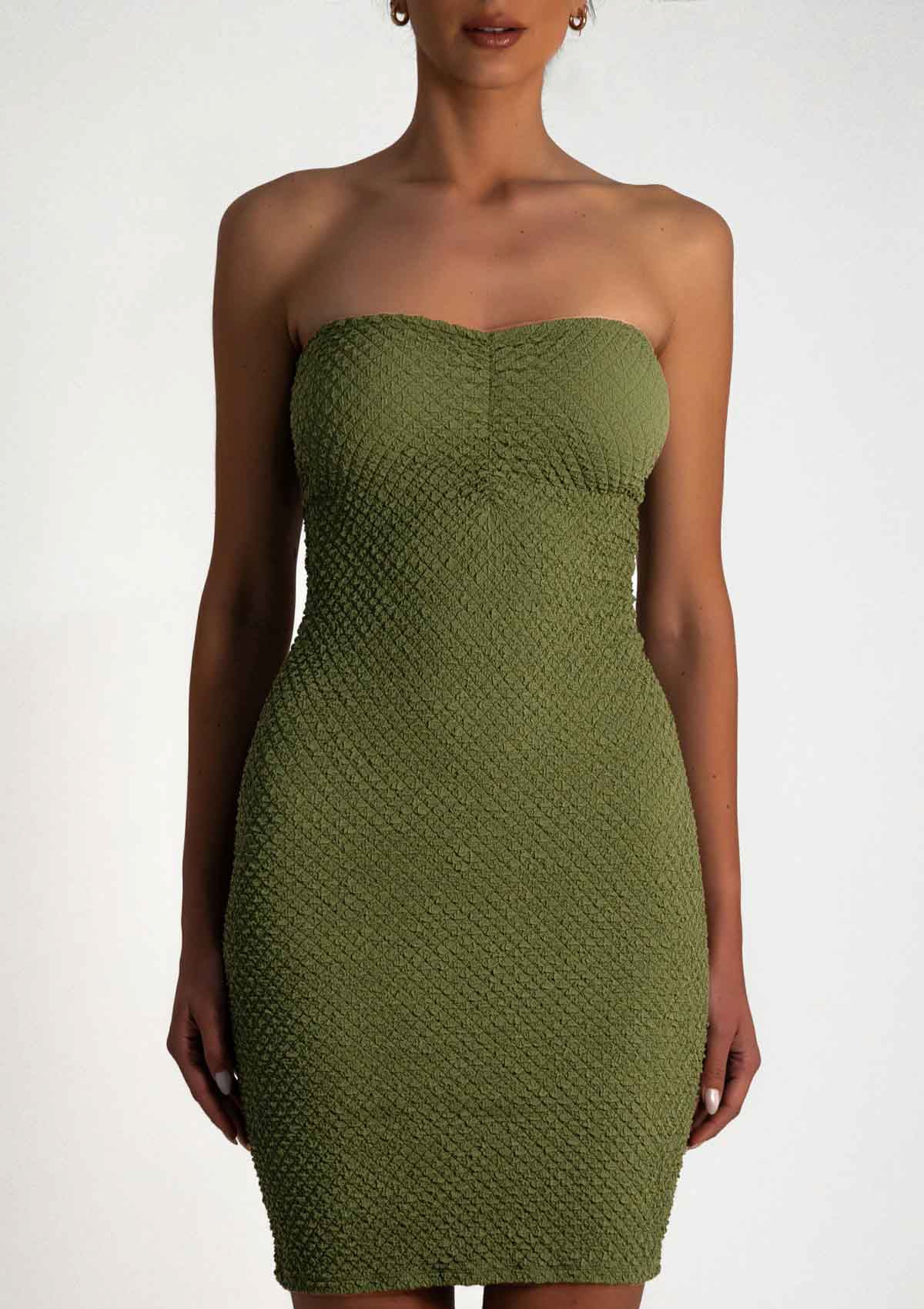 Къса рокля ERICA BUBBLE FOREST