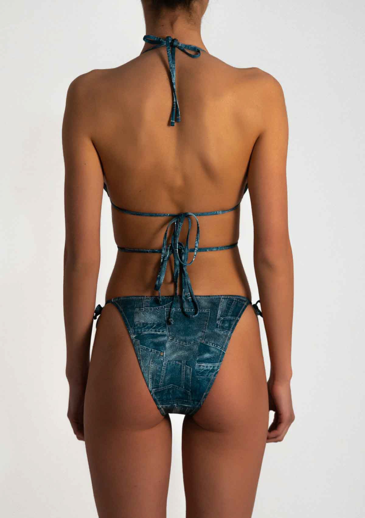 Половинки бански CINDY DENIM BLUE
