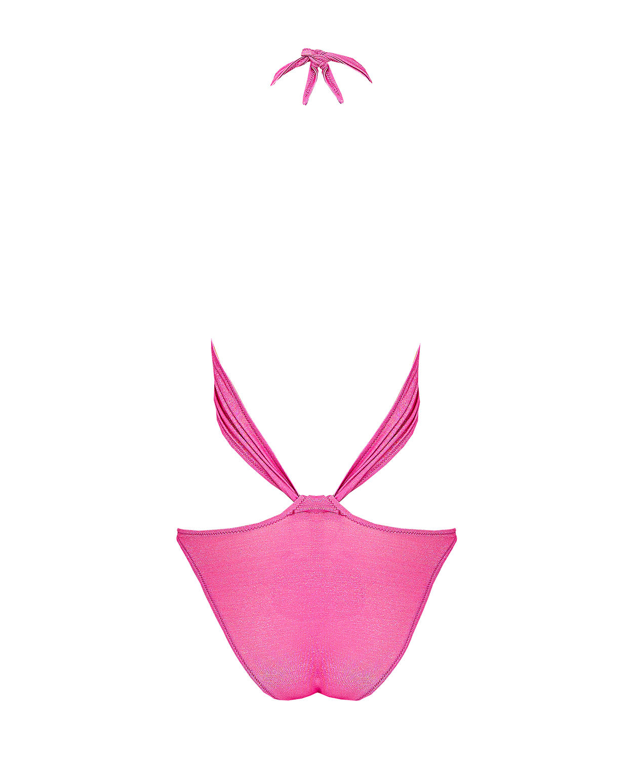 Цял бански LEONE GLITTER FUCHSIA