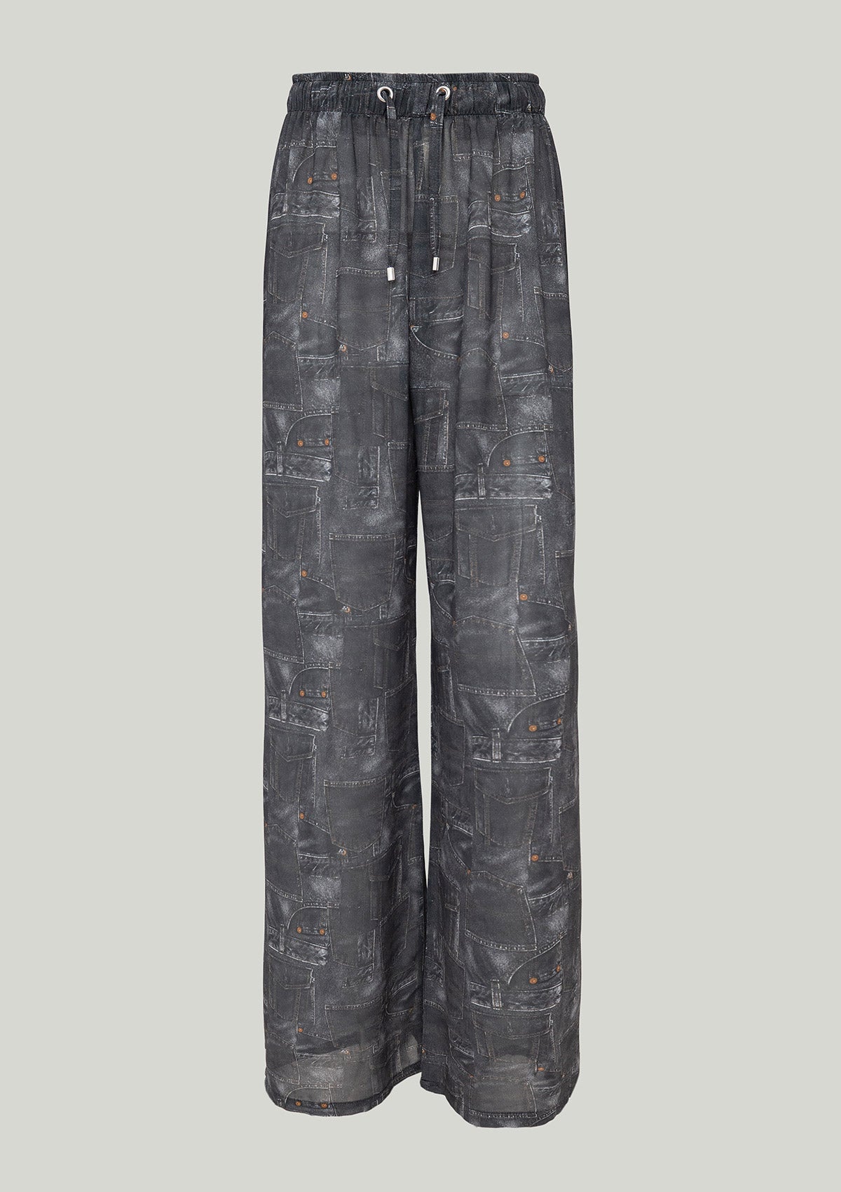Плажен панталон DENIM BLACK