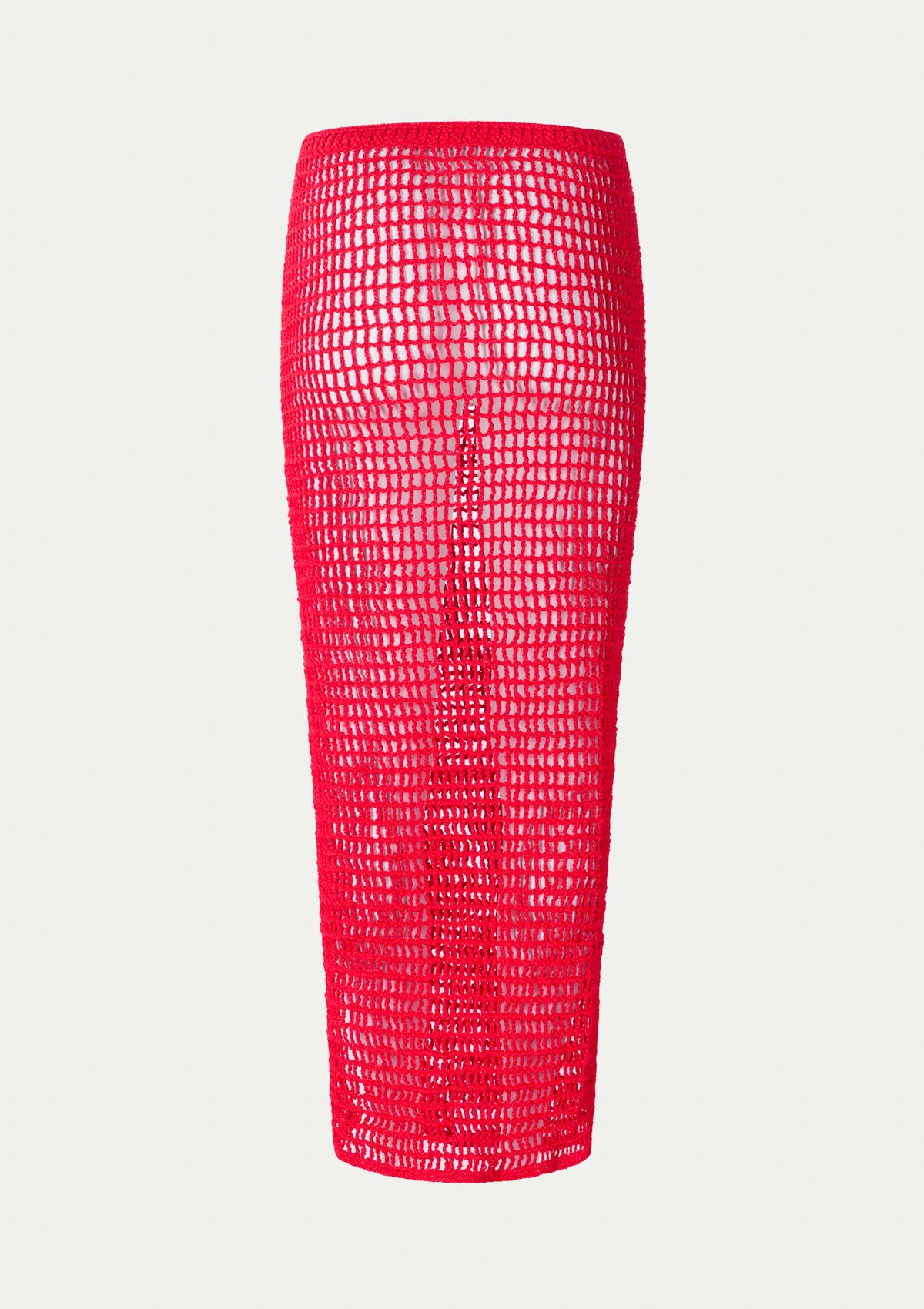 Ръчно плетена пола PAOLA SKIRT RED