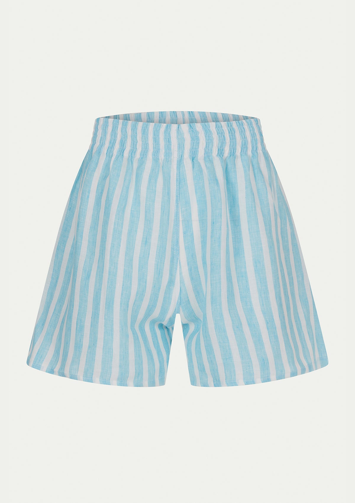 КЪСИ ПЛАЖНИ ПАНТАЛОНКИ CORA STRIPED AQUA BLUE