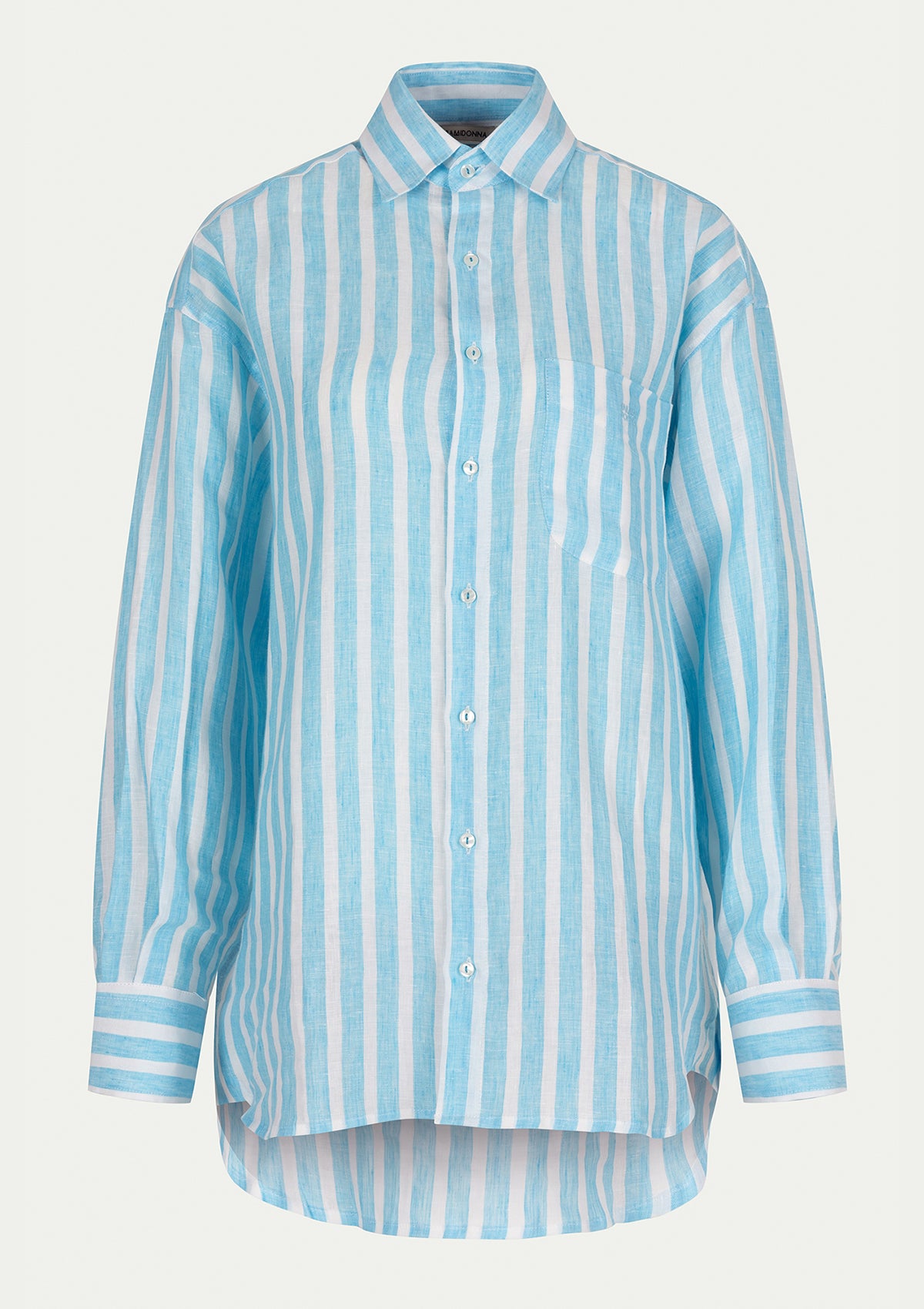 ПЛАЖНА РИЗА VANESSA STRIPED AQUA BLUE