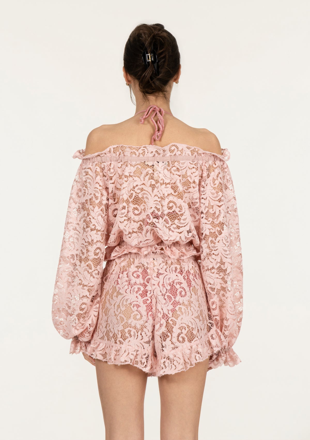 ПЛАЖЕН СЕТ LUNA PINK LACE