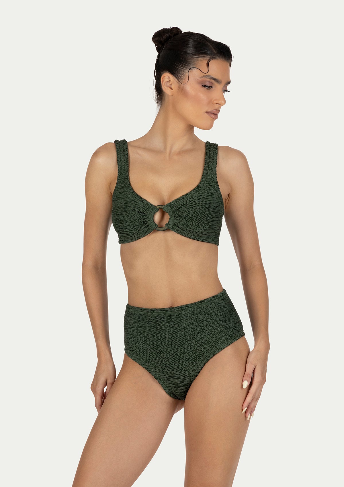 ПОЛОВИНКИ БАНСКИ С ВИСОКА ТАЛИЯ IRINA FOREST GREEN