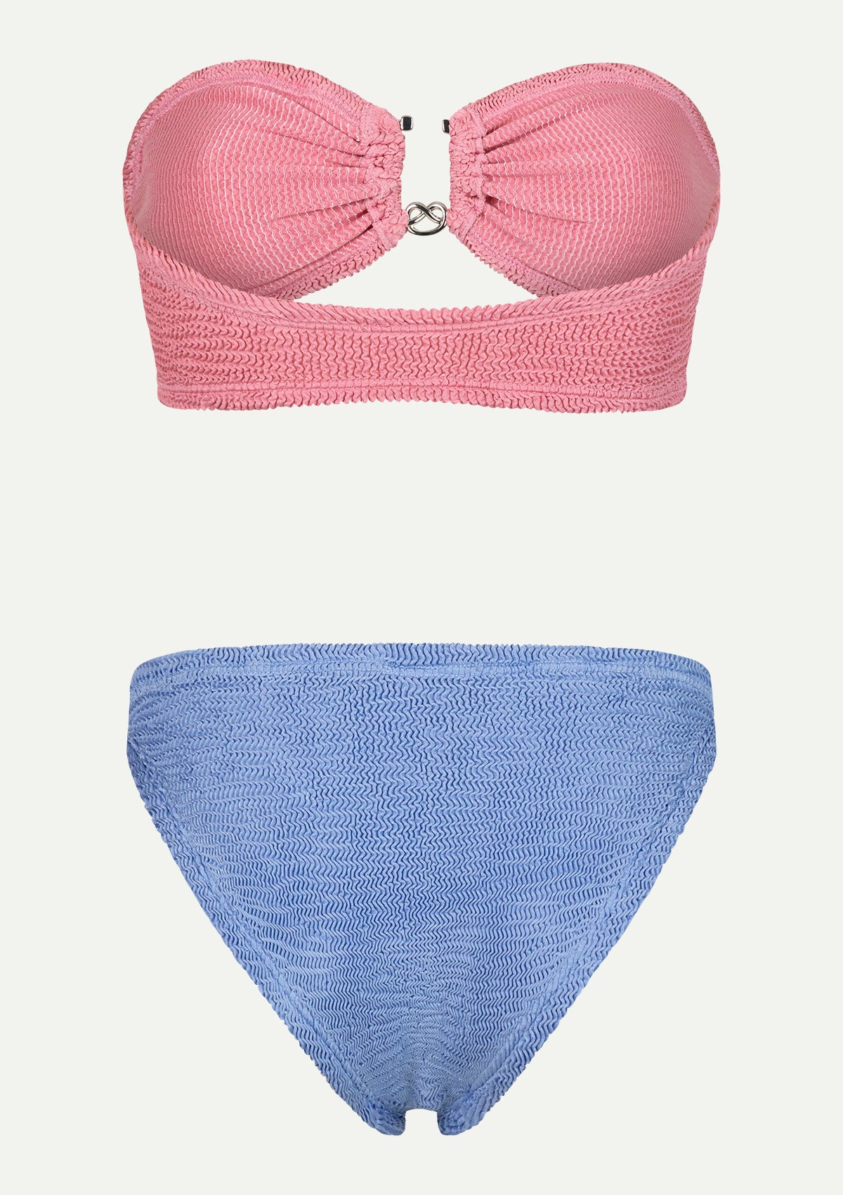 ПОЛОВИНКИ БАНСКИ NOVA Pink wild rose/blue jean crinkle