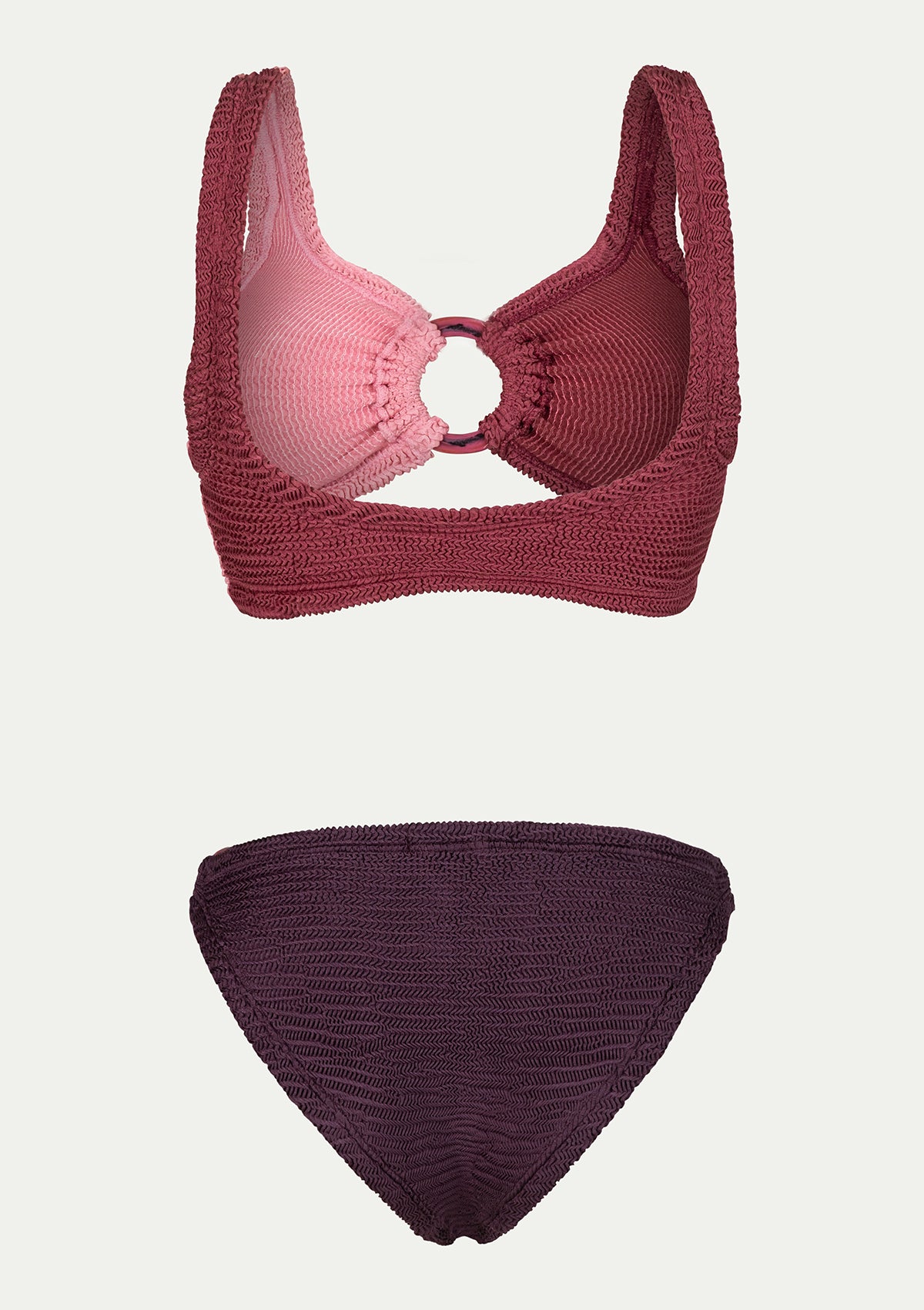 ПОЛОВИНКИ БАНСКИ KARI Pink wild rose/pomegranate/plum crinkle