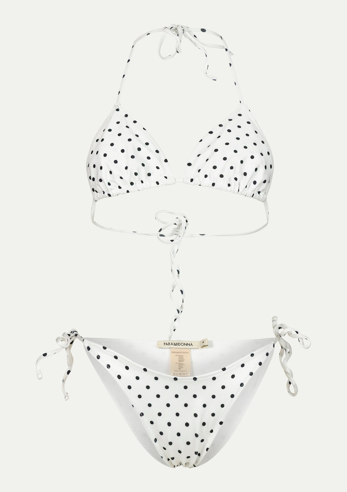 ПОЛОВИНКИ БАНСКИ KOURTNEY POLKA DOT WHITE