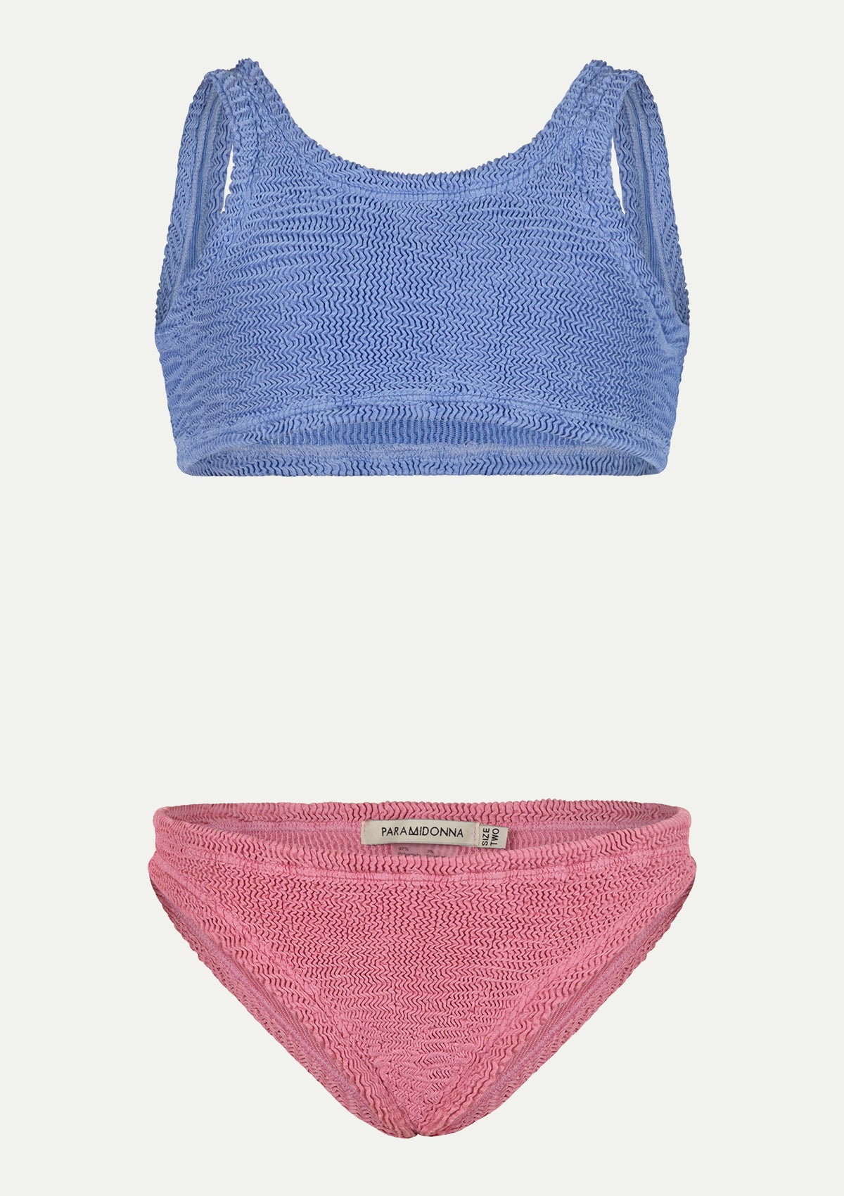 ПОЛОВИНКИ ДЕТСКИ БАНСКИ KATY Blue jean/pink wild rose crinkle