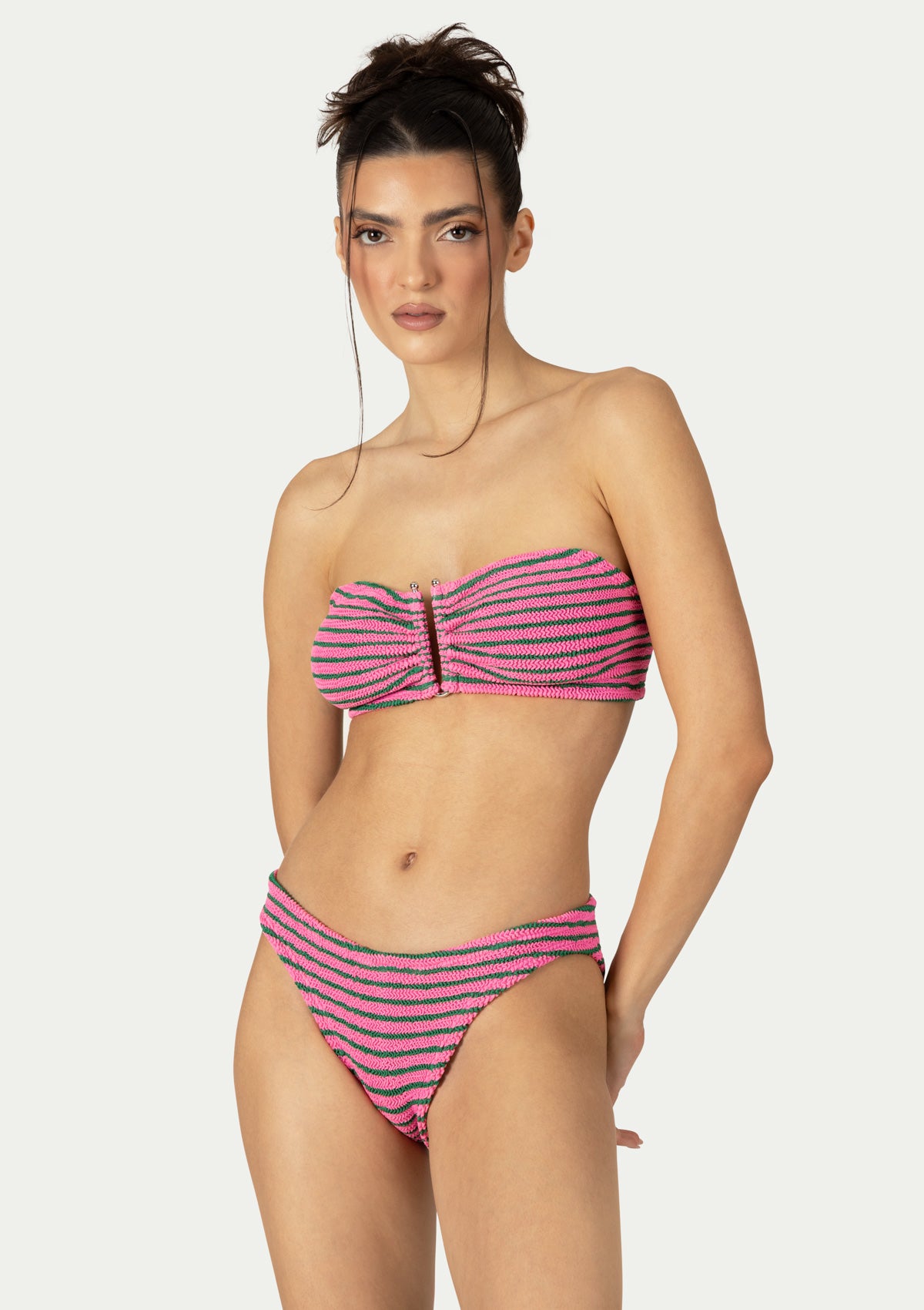 ПОЛОВИНКИ БАНСКИ FRIDA GUM/EMERALD STRIPE