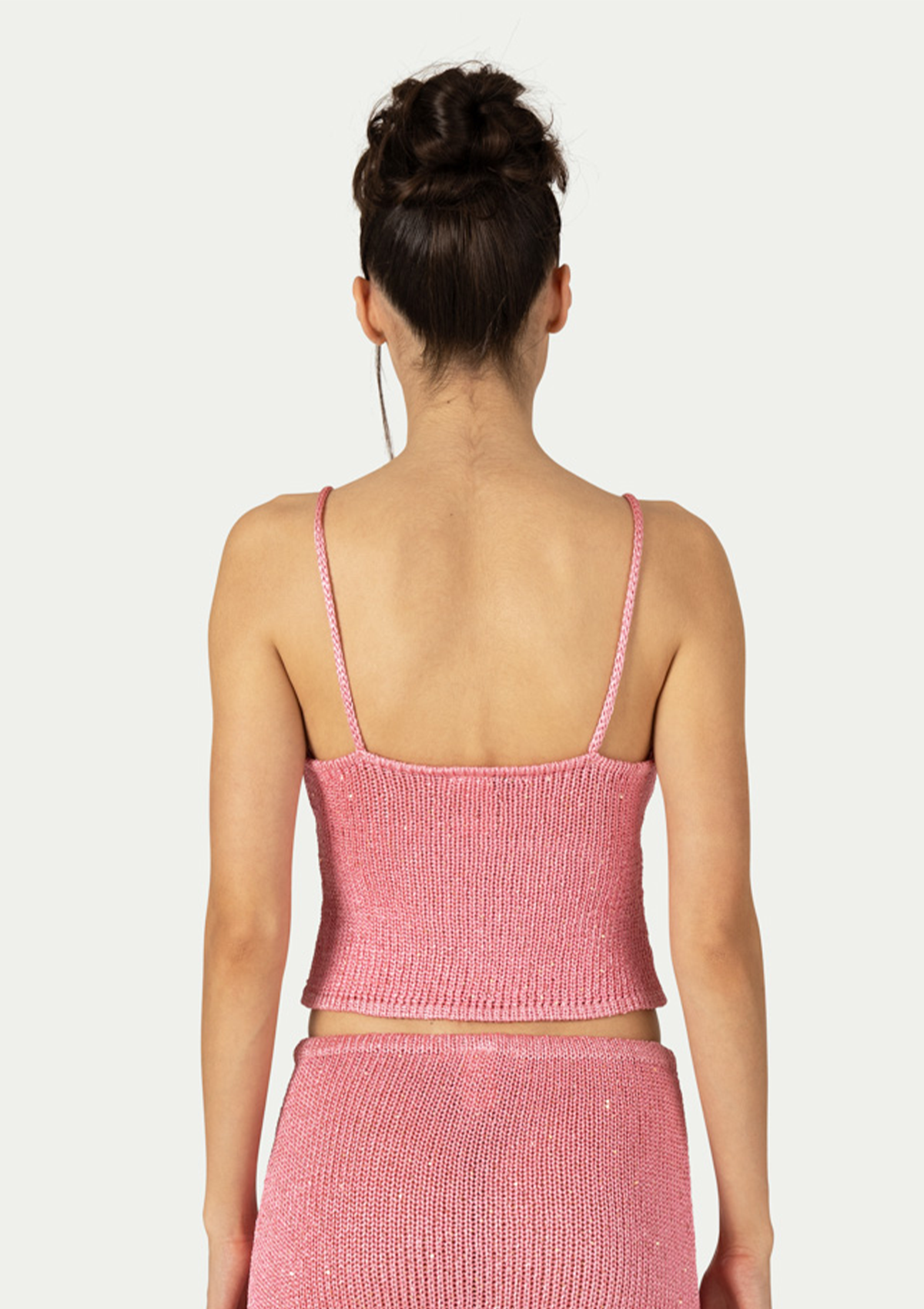 ПЛЕТЕН ТОП BRUNA PINK