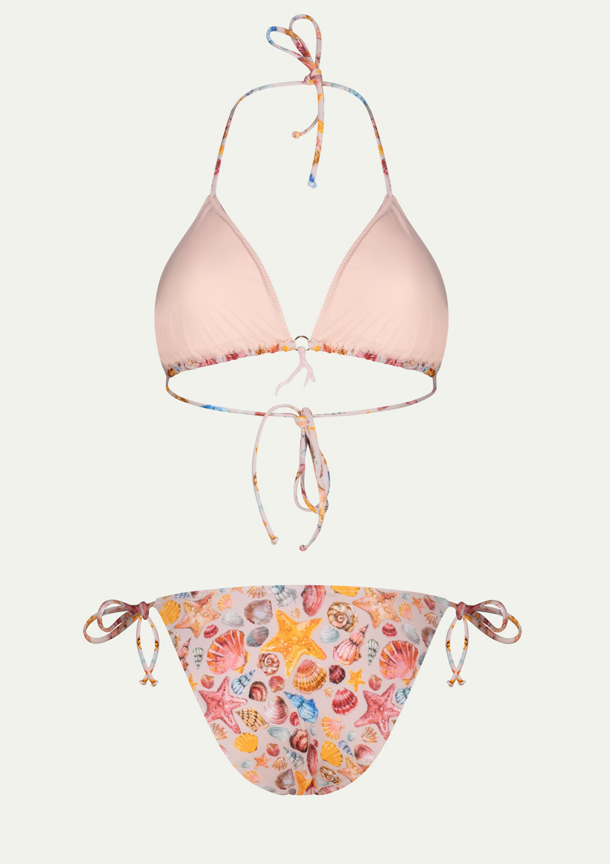 Половинки бански KOURTNEY PINK SHELL