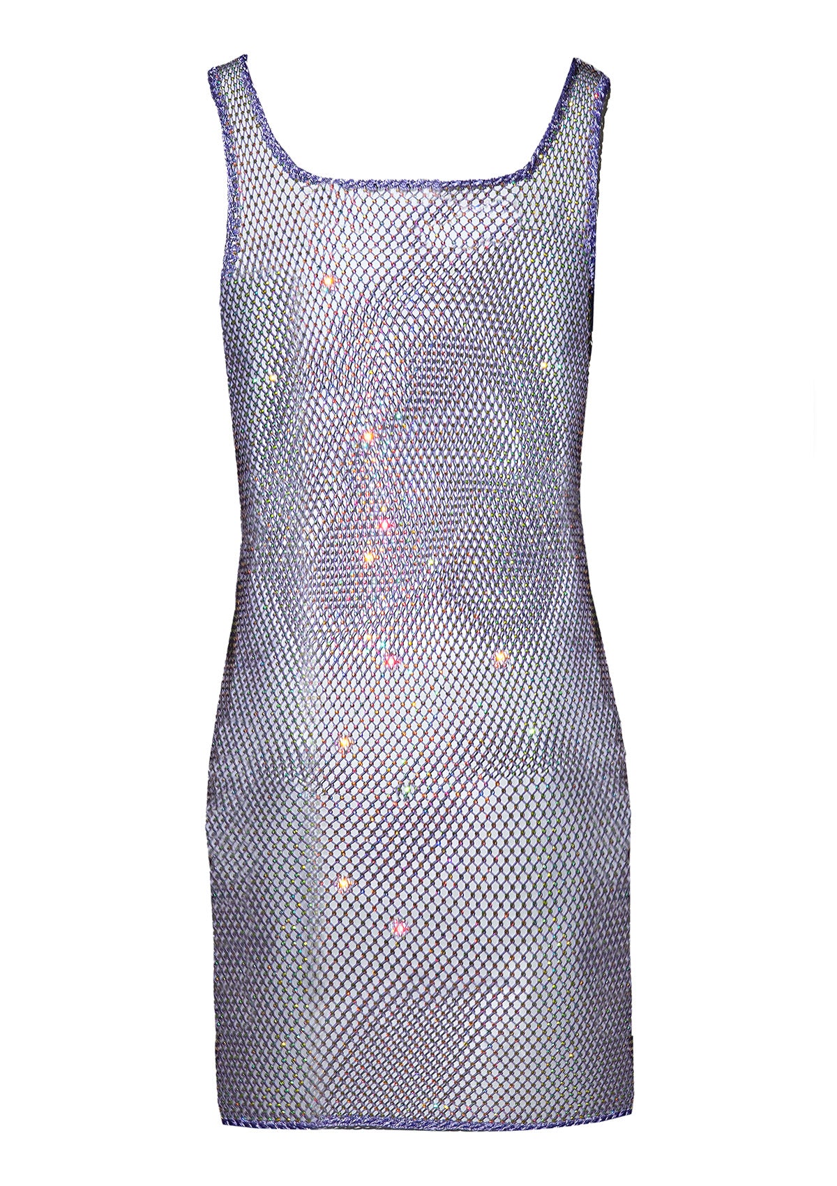 Crystal Dress Liu Lilac с ръчно наплитане