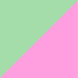 ПОЛОВИНКИ ДЕТСКИ БАНСКИ KATY MINT GREEN/FLAMINGO