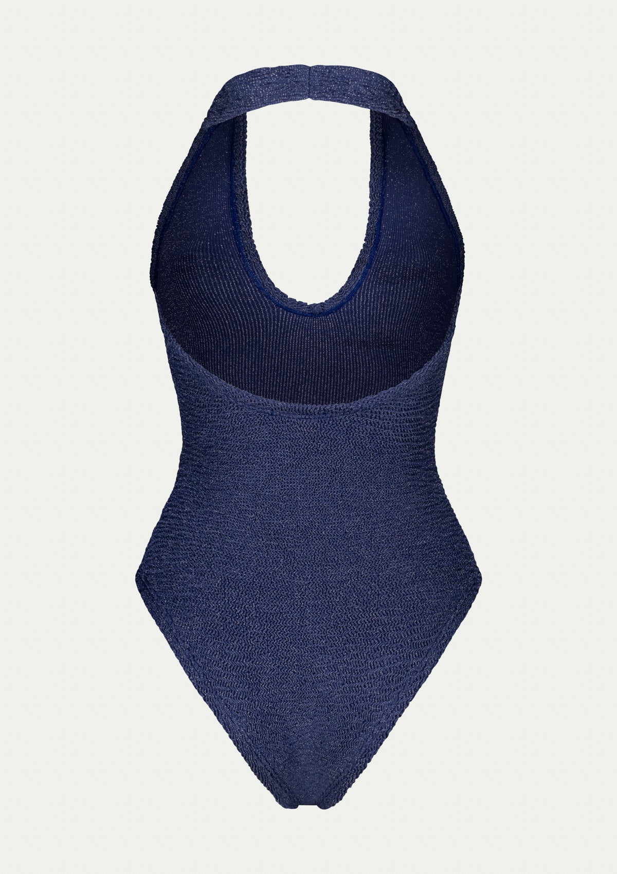 Цял бански JULIA NAVY LUREX