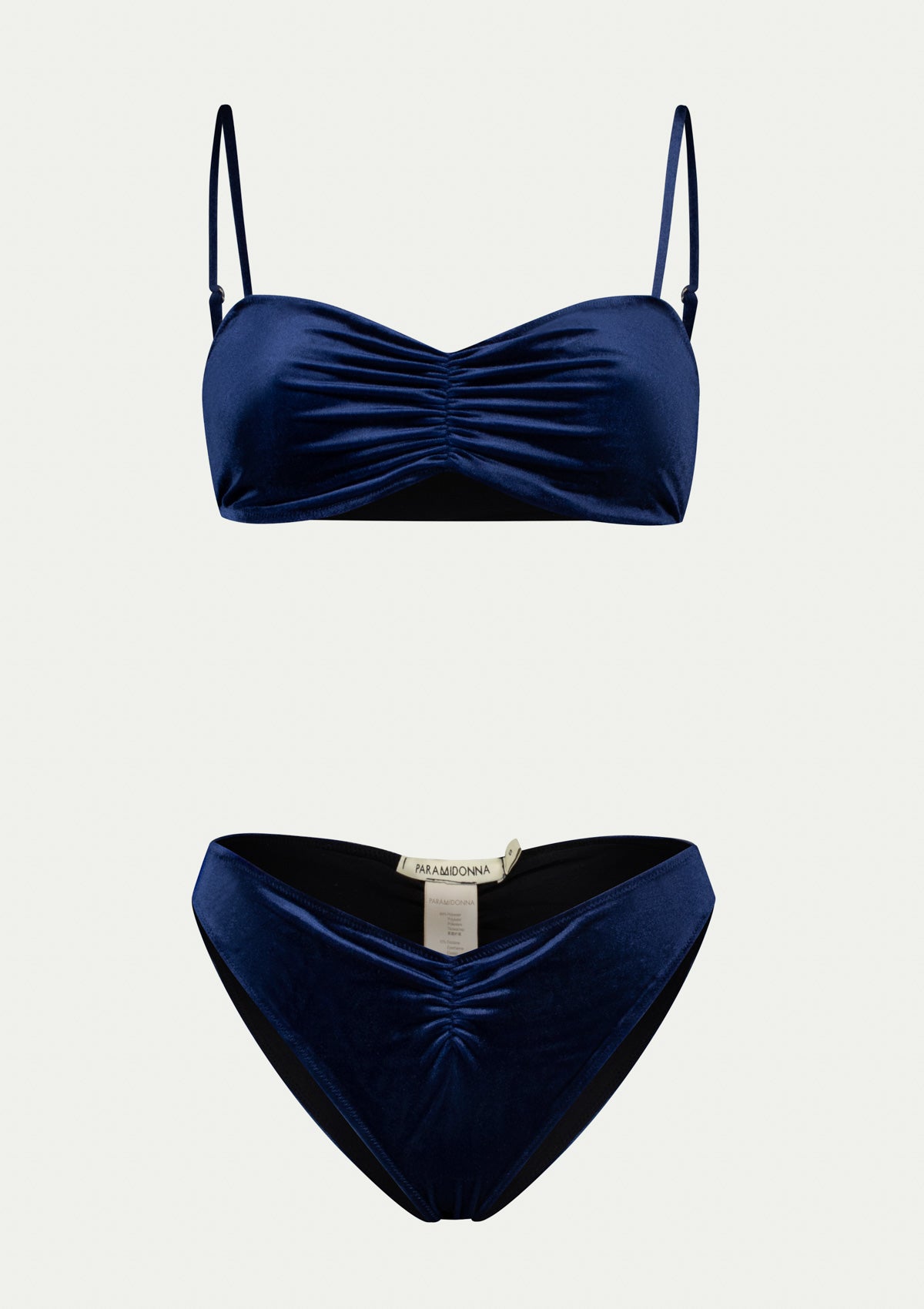 Половинки бански CHIARA VELVET NAVY BLUE