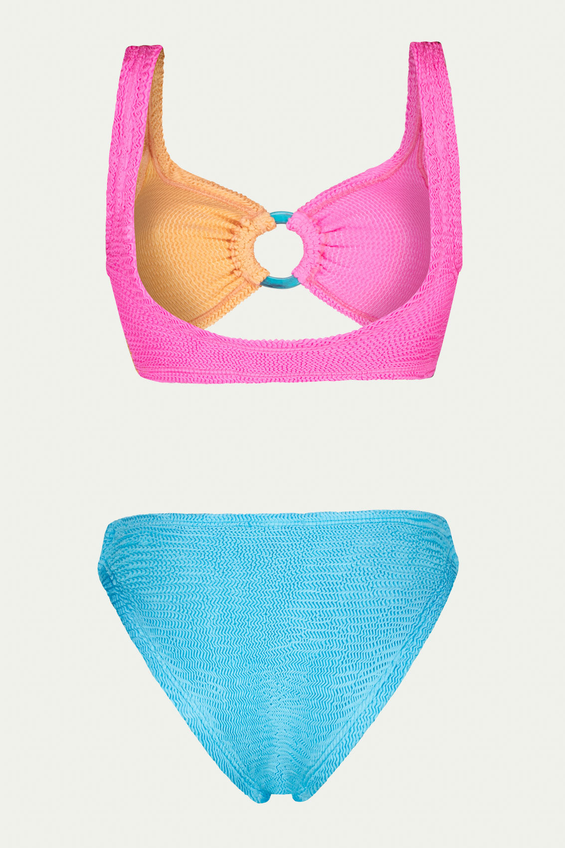 ПОЛОВИНКИ БАНСКИ KARI FLAMINGO/PEACH/AQUA BLUE